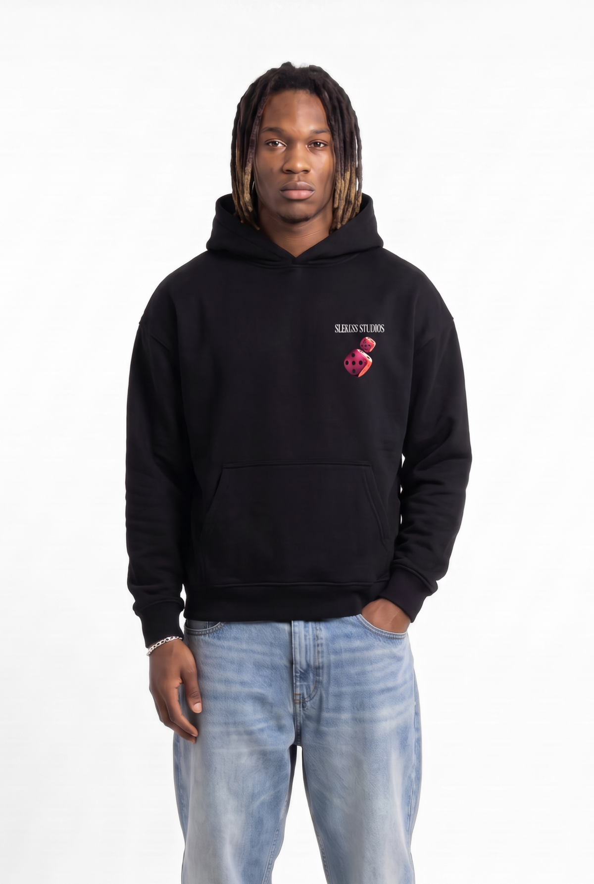 Against All Odds Black Unisex Oversize Hoodie