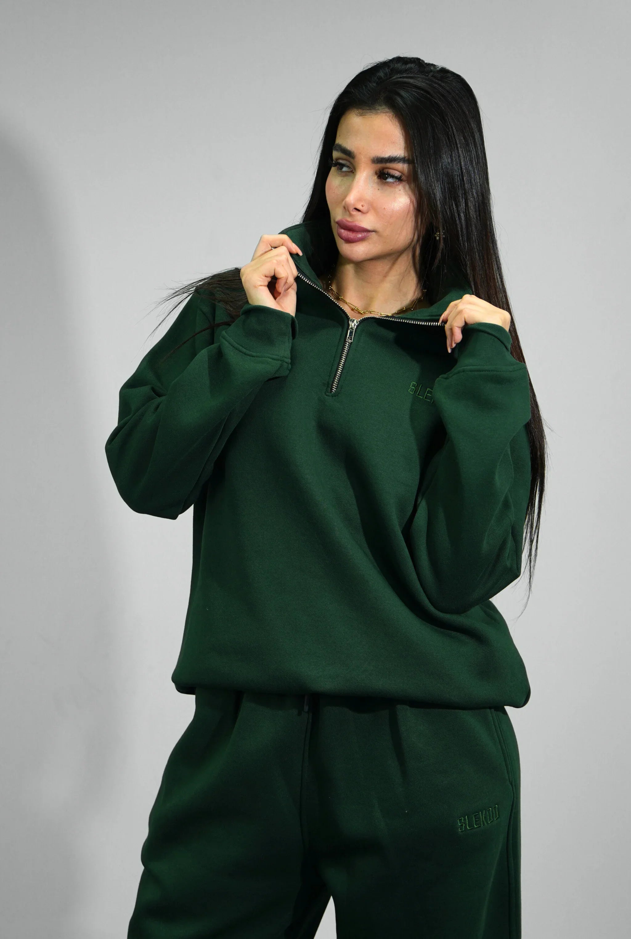 Basic Zipper Sweater V1