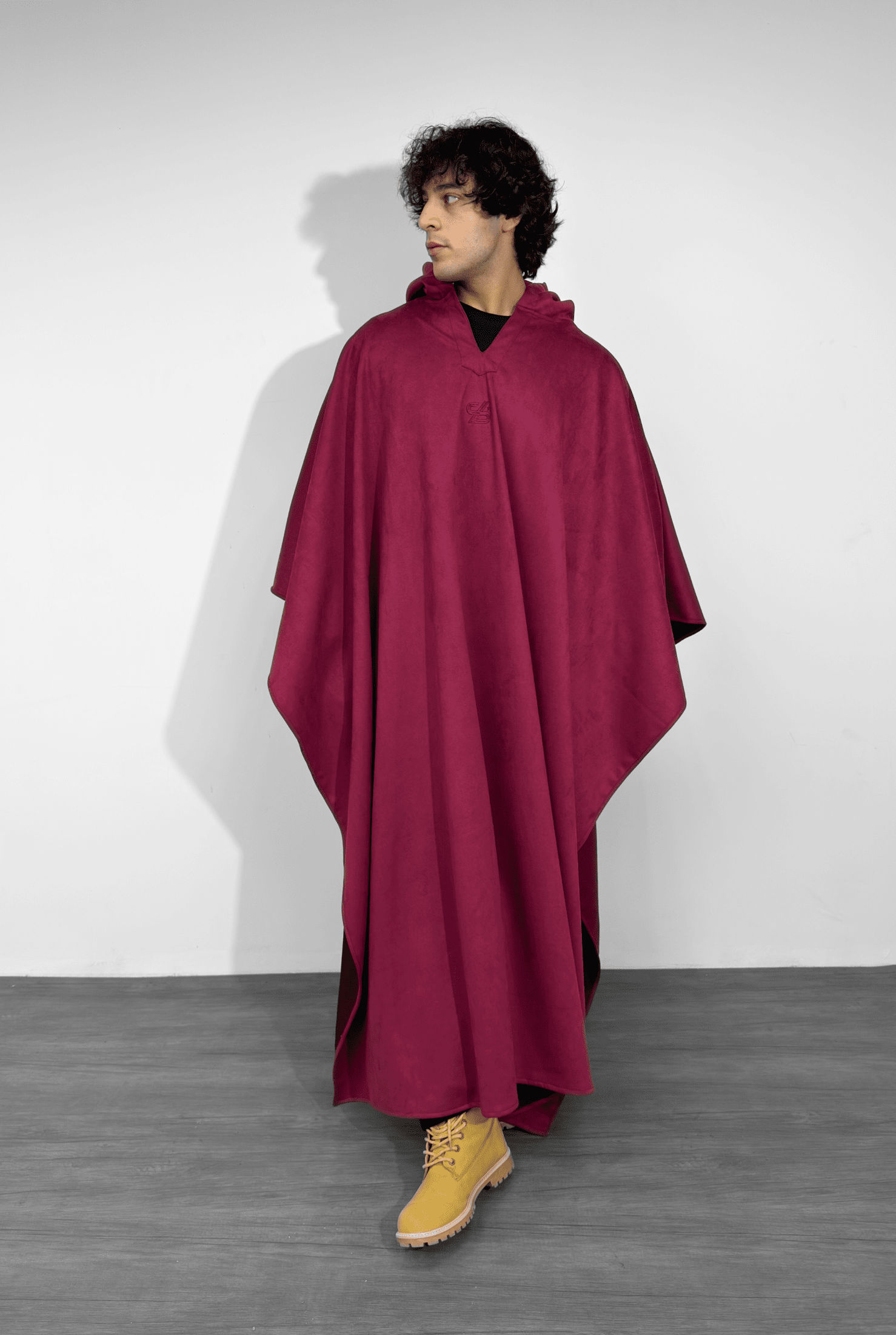 Basic Blanket Hoodie Burgundy