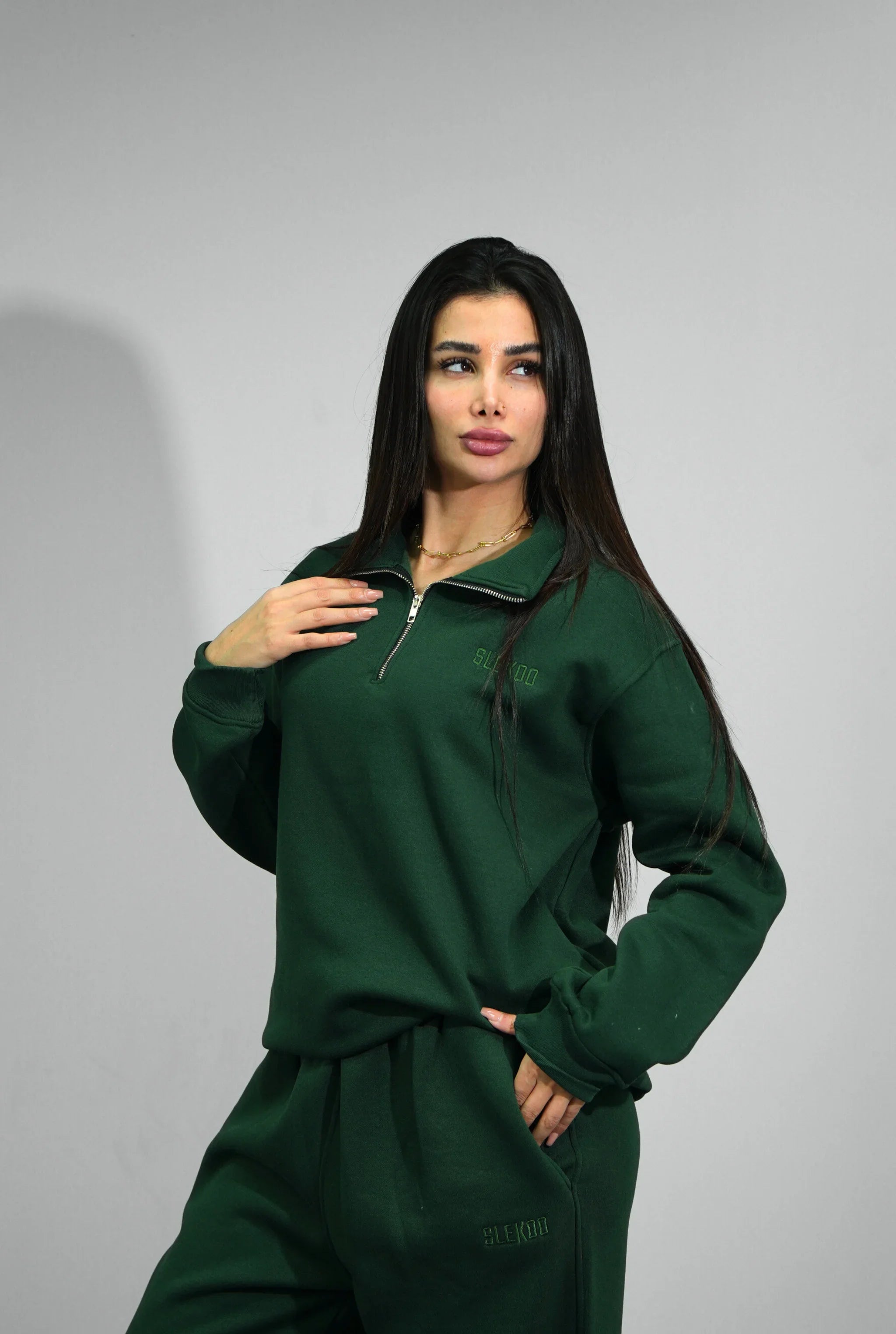 Basic Zipper Sweater V1