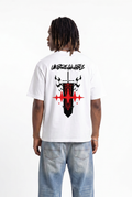 Unbreakable White Unisex Oversize T-Shirt