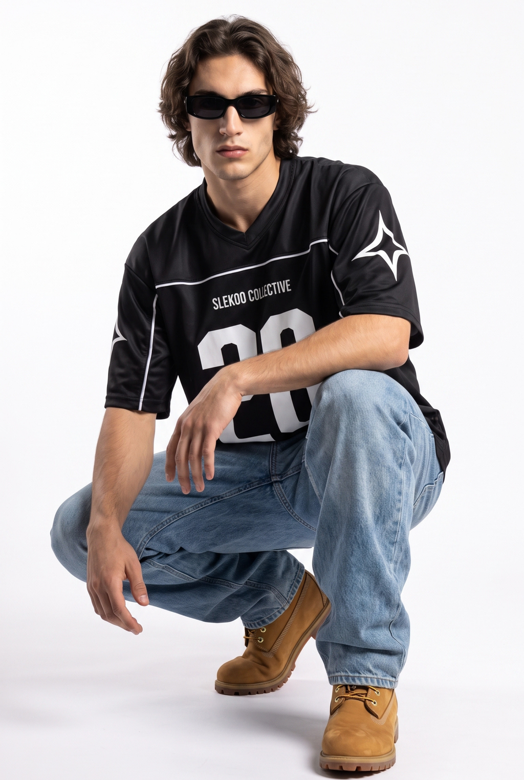 Collective 26 Black Oversize Jersey