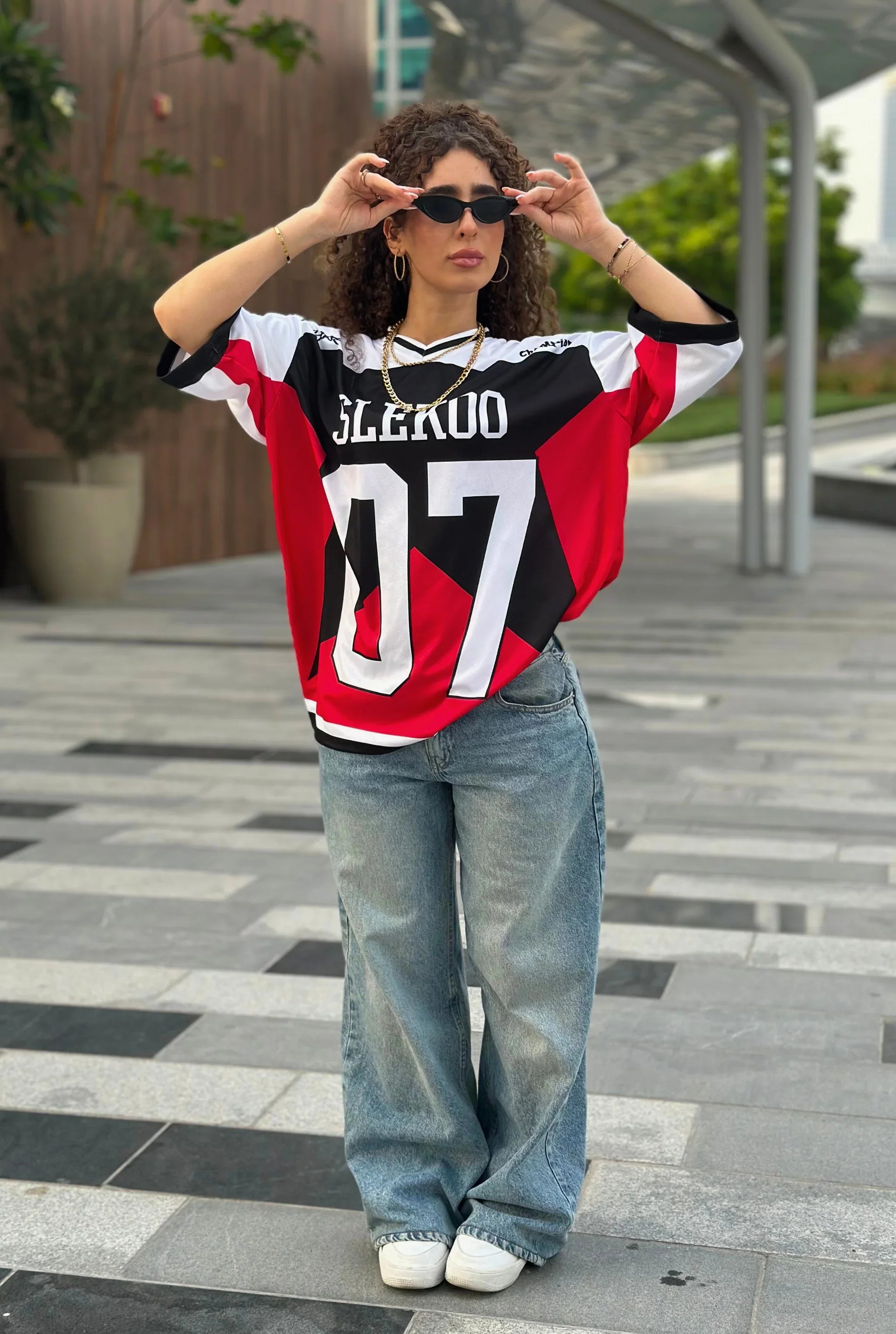 Unisex All-Stars Oversize Jersey Red Edition