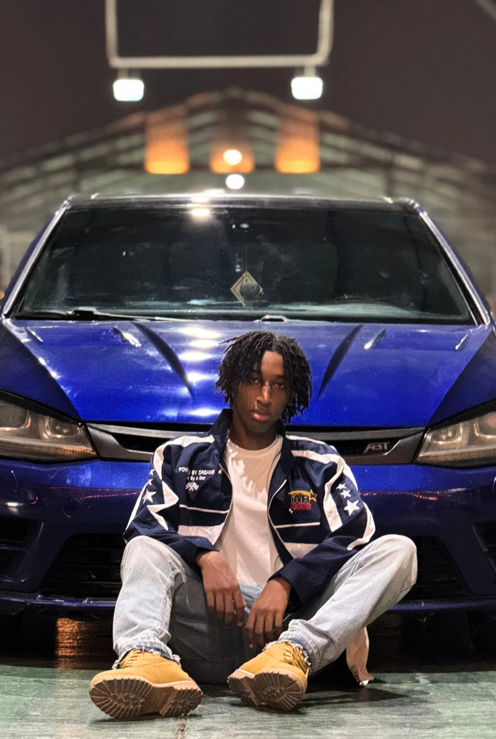 Unisex All-Stars Racing Jacket Navy Blue Edition