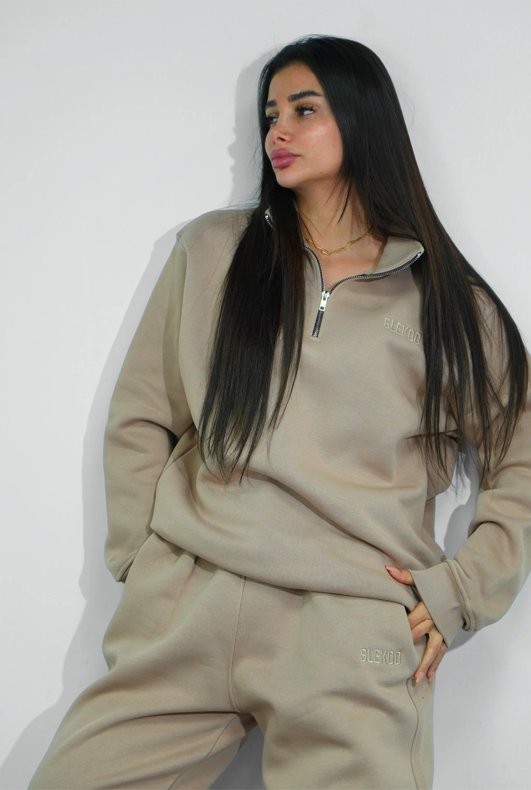 Basic Zipper Sweater V1