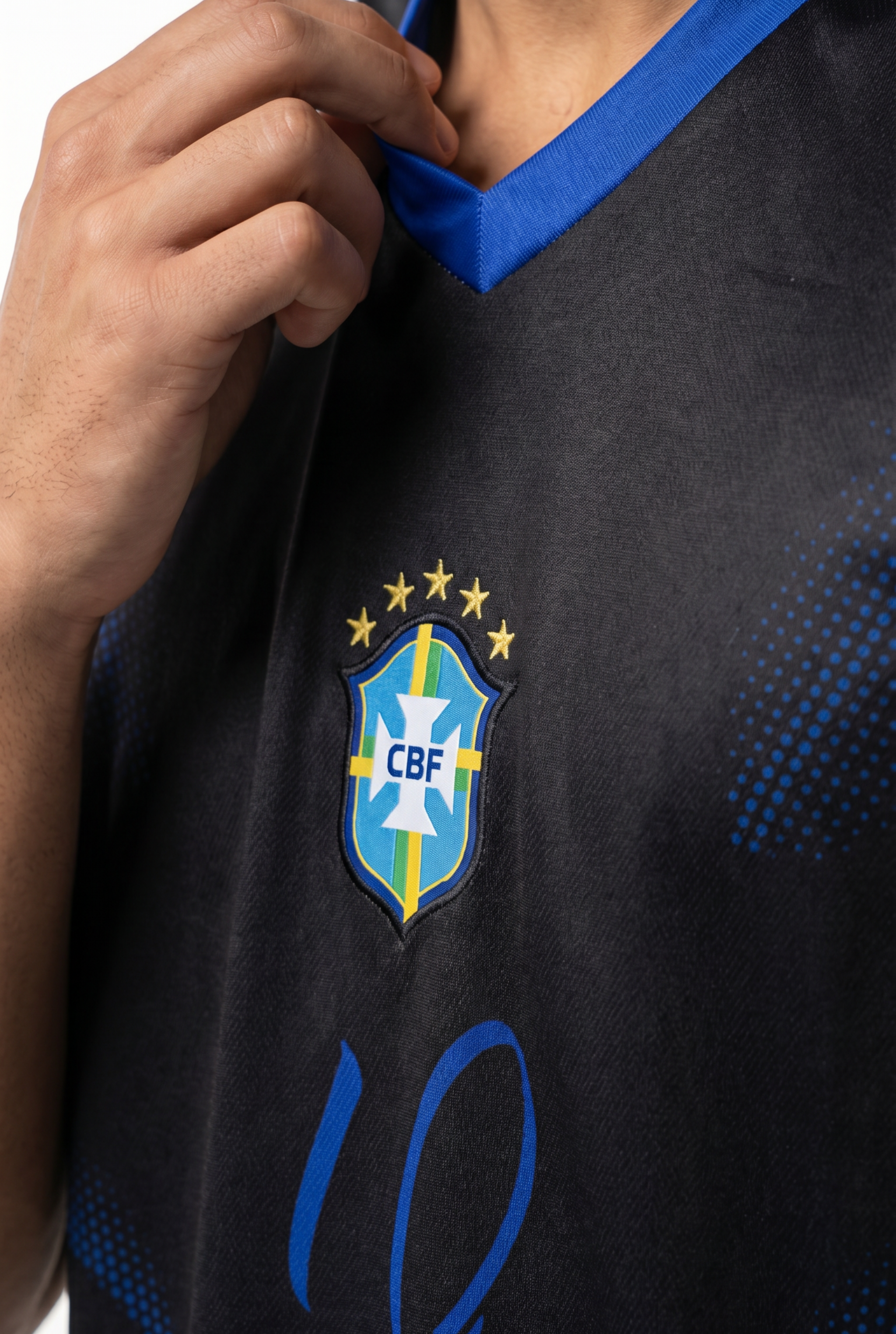 Black Edition Brazil Inspired Oversize Jersey