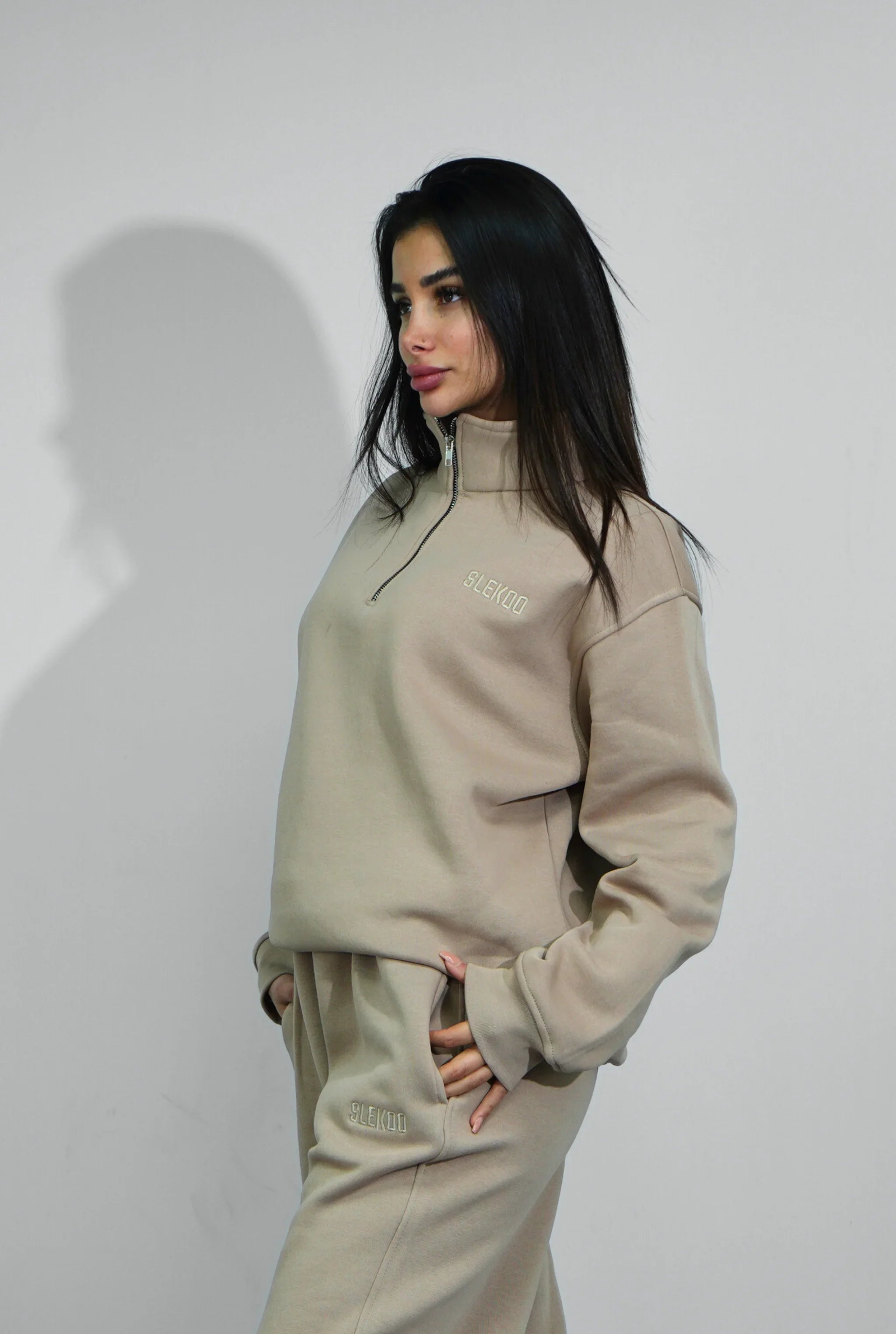 Basic Zipper Sweater V1