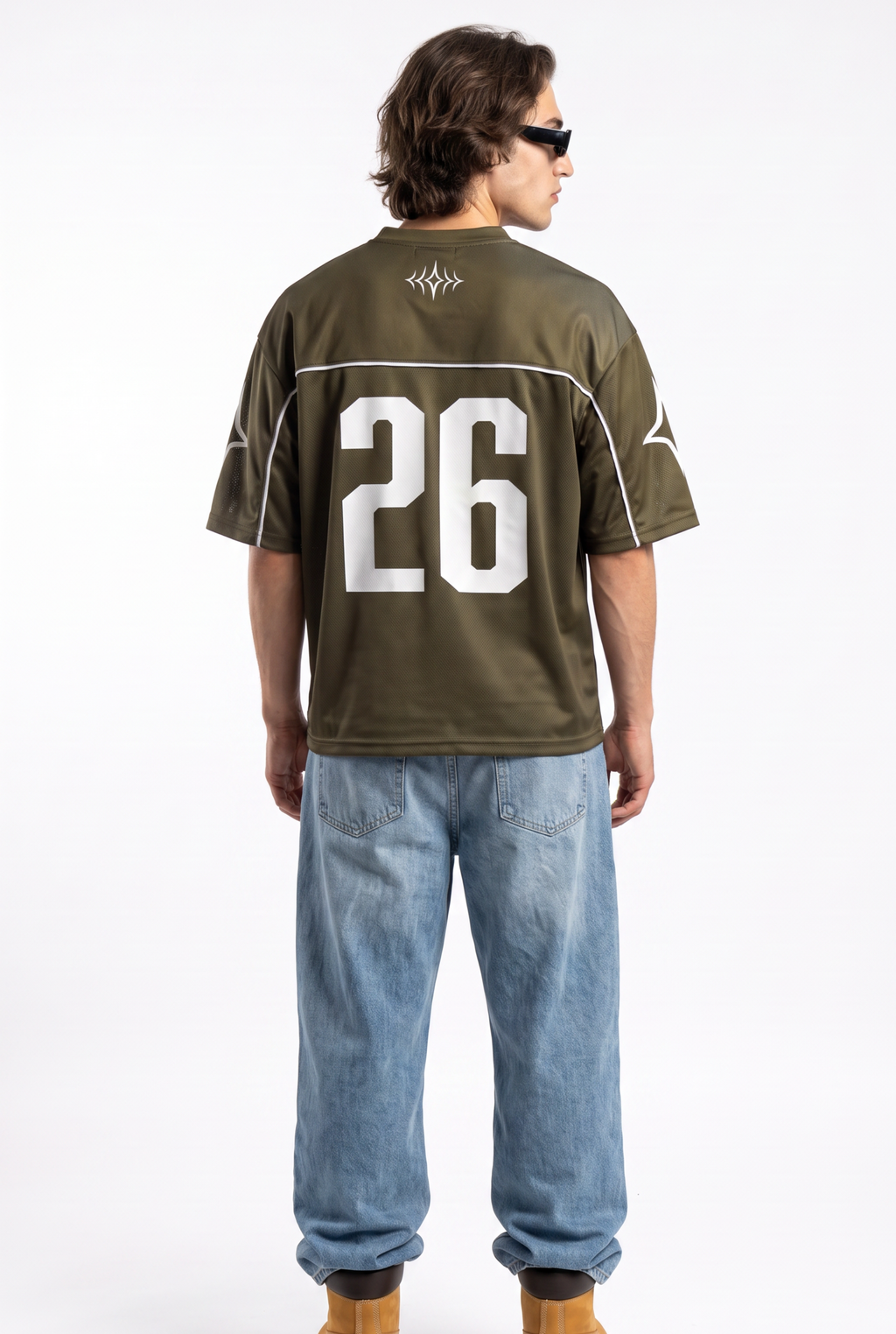 Collective 26 Olive Oversize Jersey