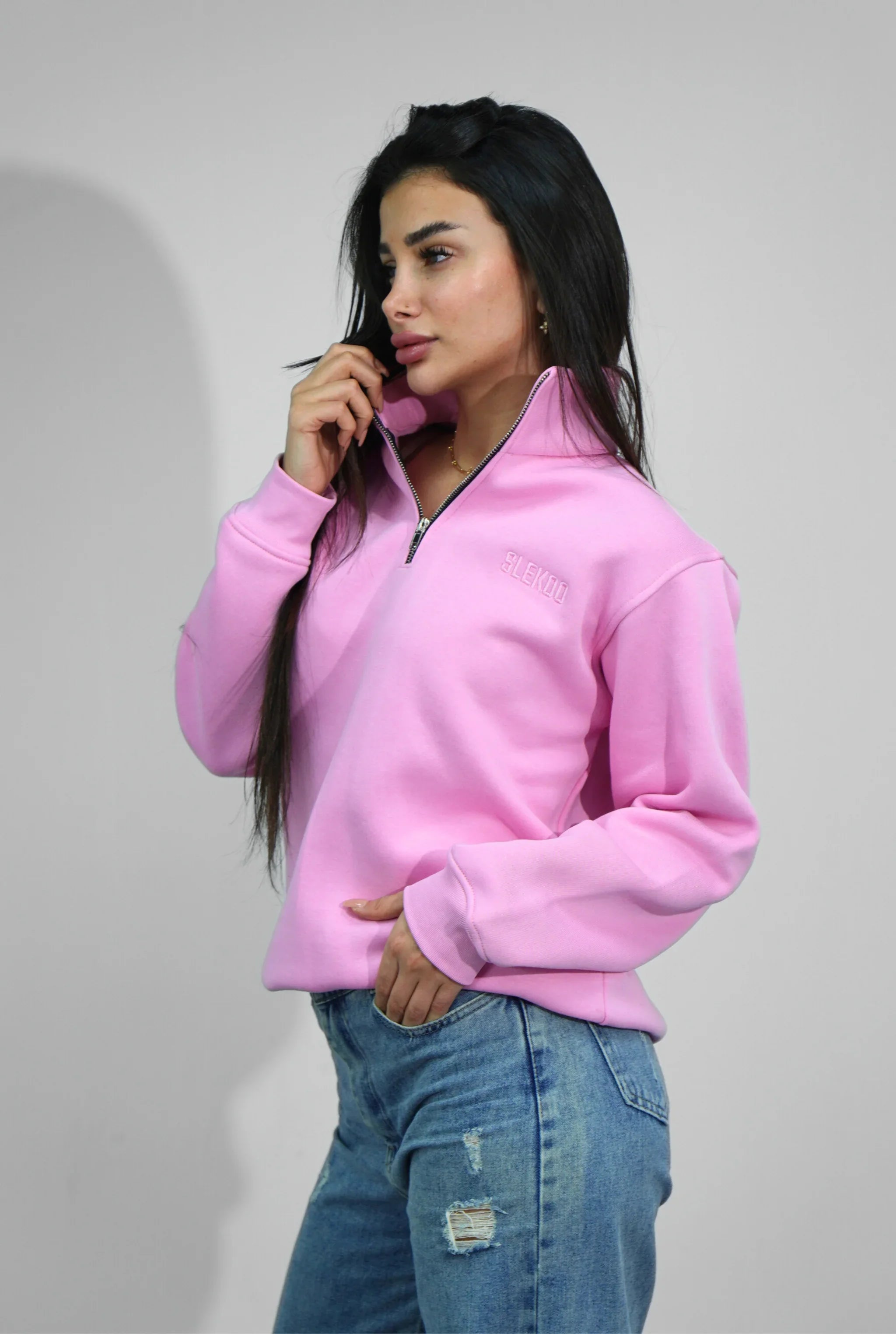 Basic Zipper Sweater V1