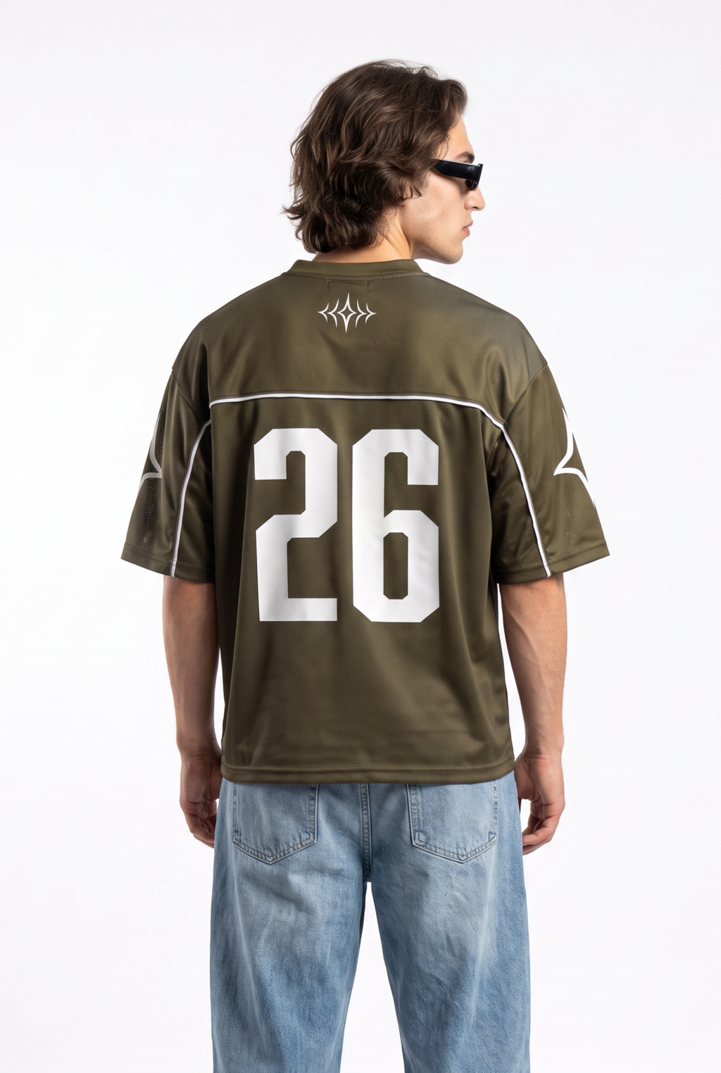 Collective 26 Olive Oversize Jersey