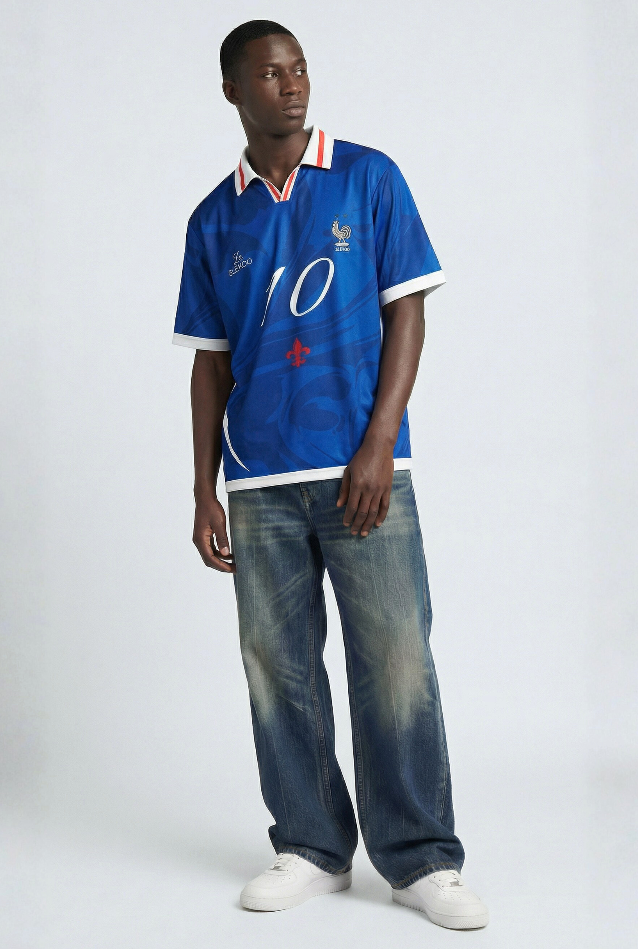 France Inspired Oversize Jersey