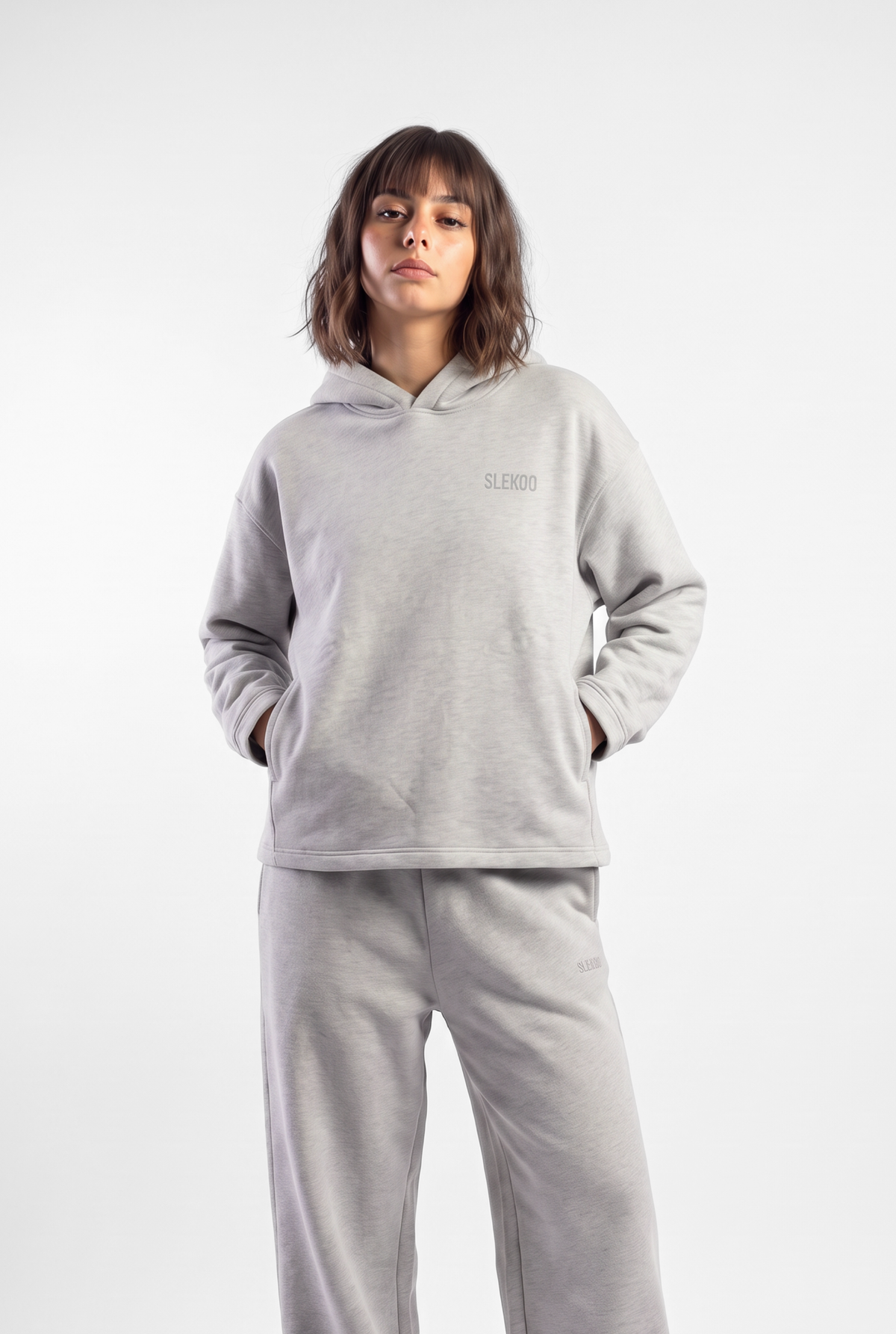 Basic Straight Cut Oversize Hoodie