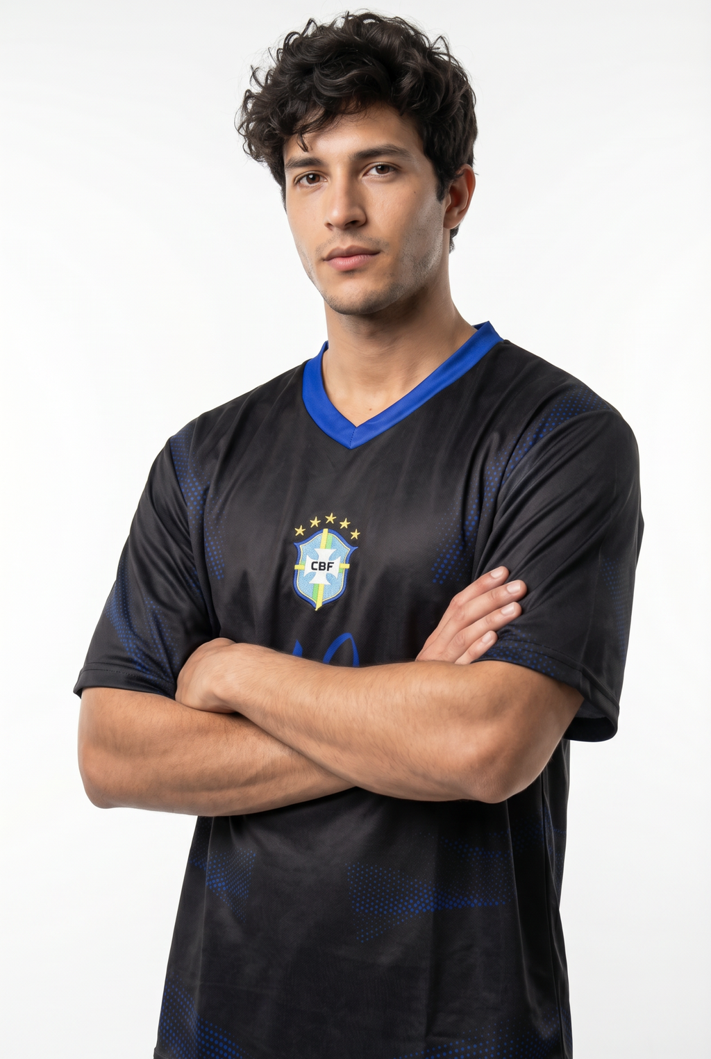 Black Edition Brazil Inspired Oversize Jersey
