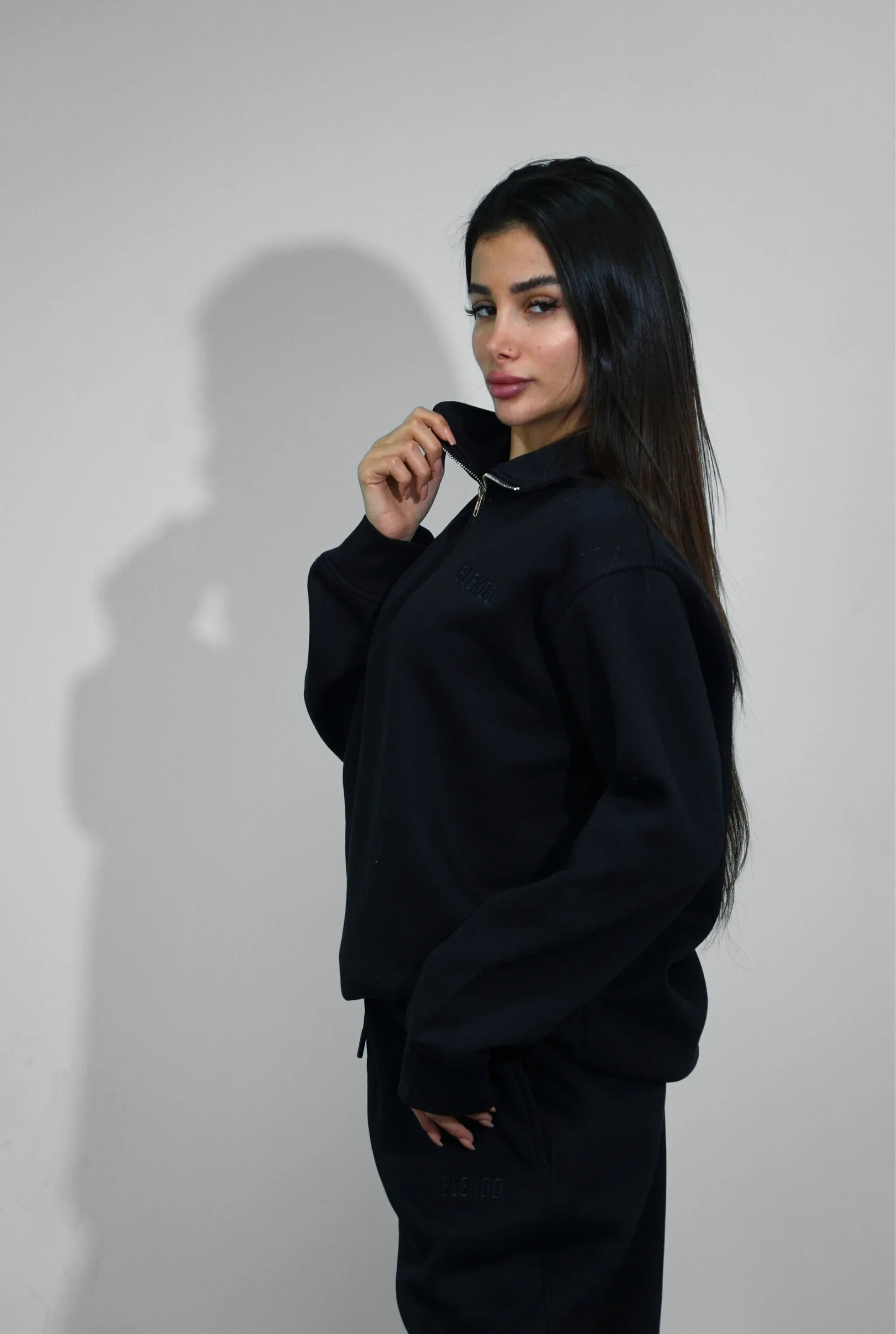 Basic Zipper Sweater V1