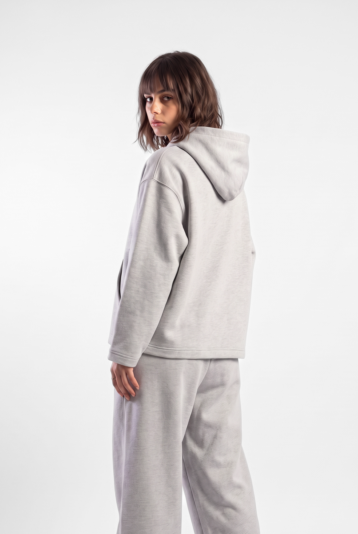 Basic Straight Cut Oversize Hoodie