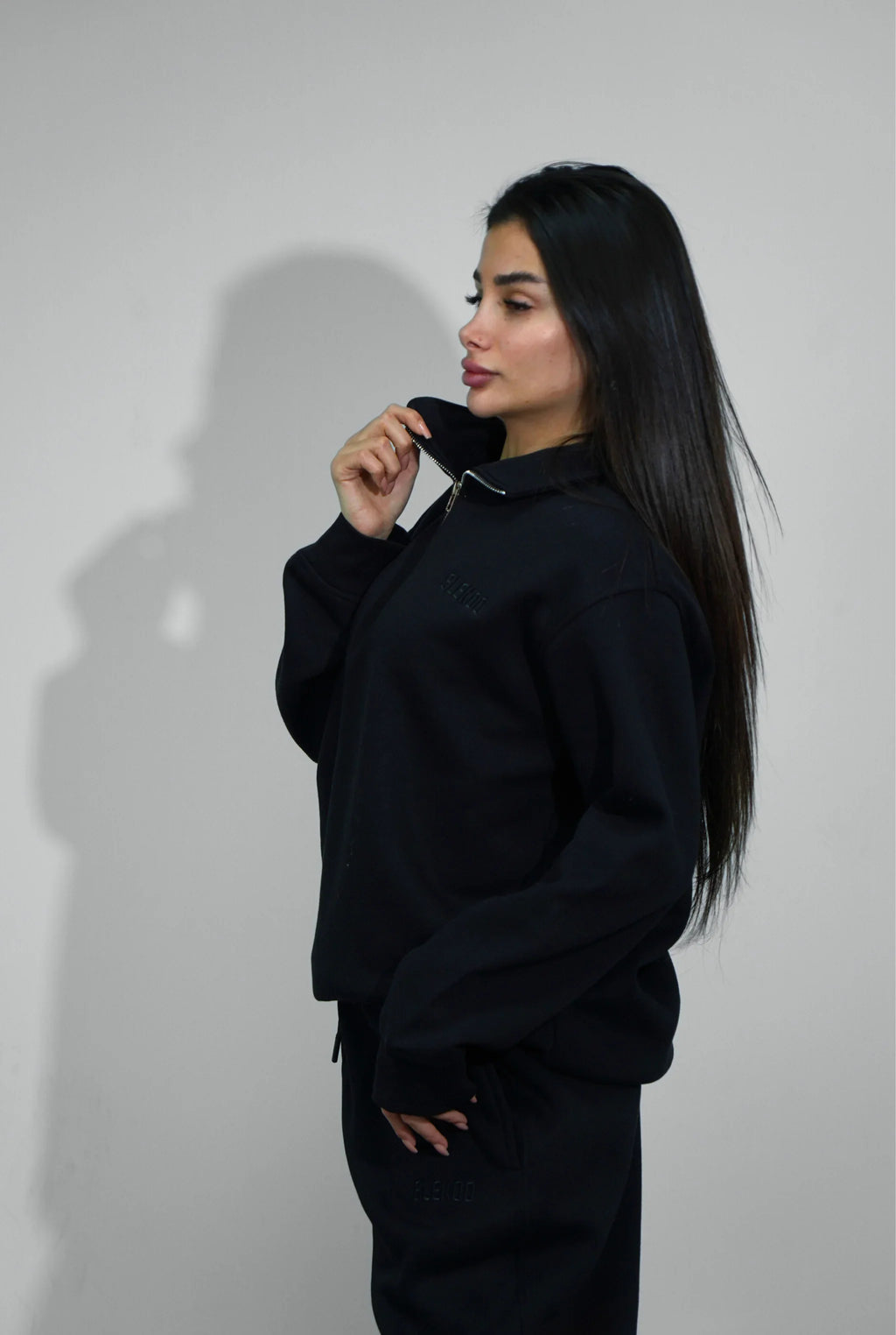 Basic Zipper Sweater V1