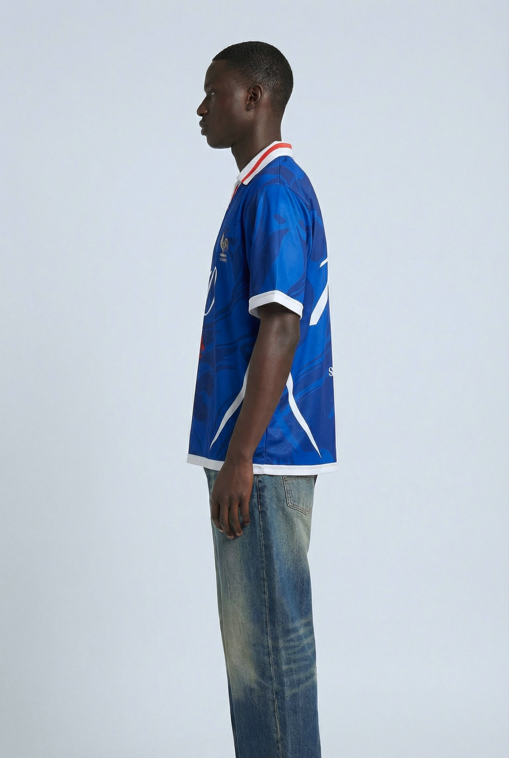 France Inspired Oversize Jersey