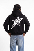 All-Star Black Unisex Oversize Hoodie