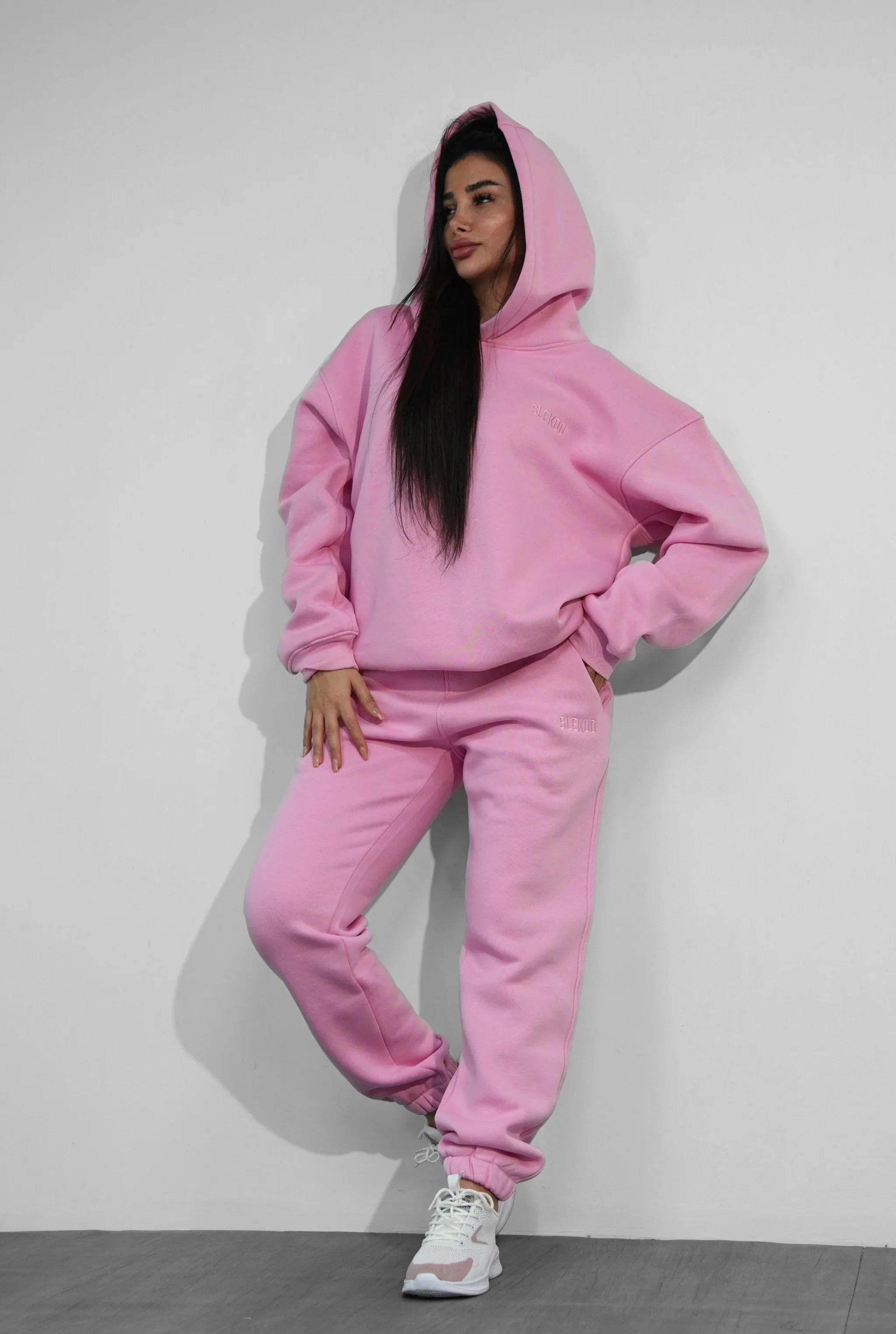 Basic Pocketless Oversize Hoodie V1