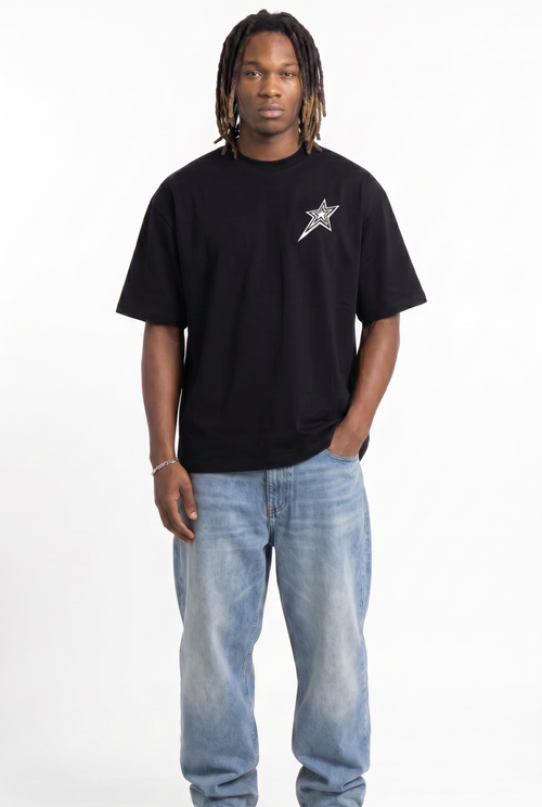 All-Stars Black Unisex Oversize T-Shirt
