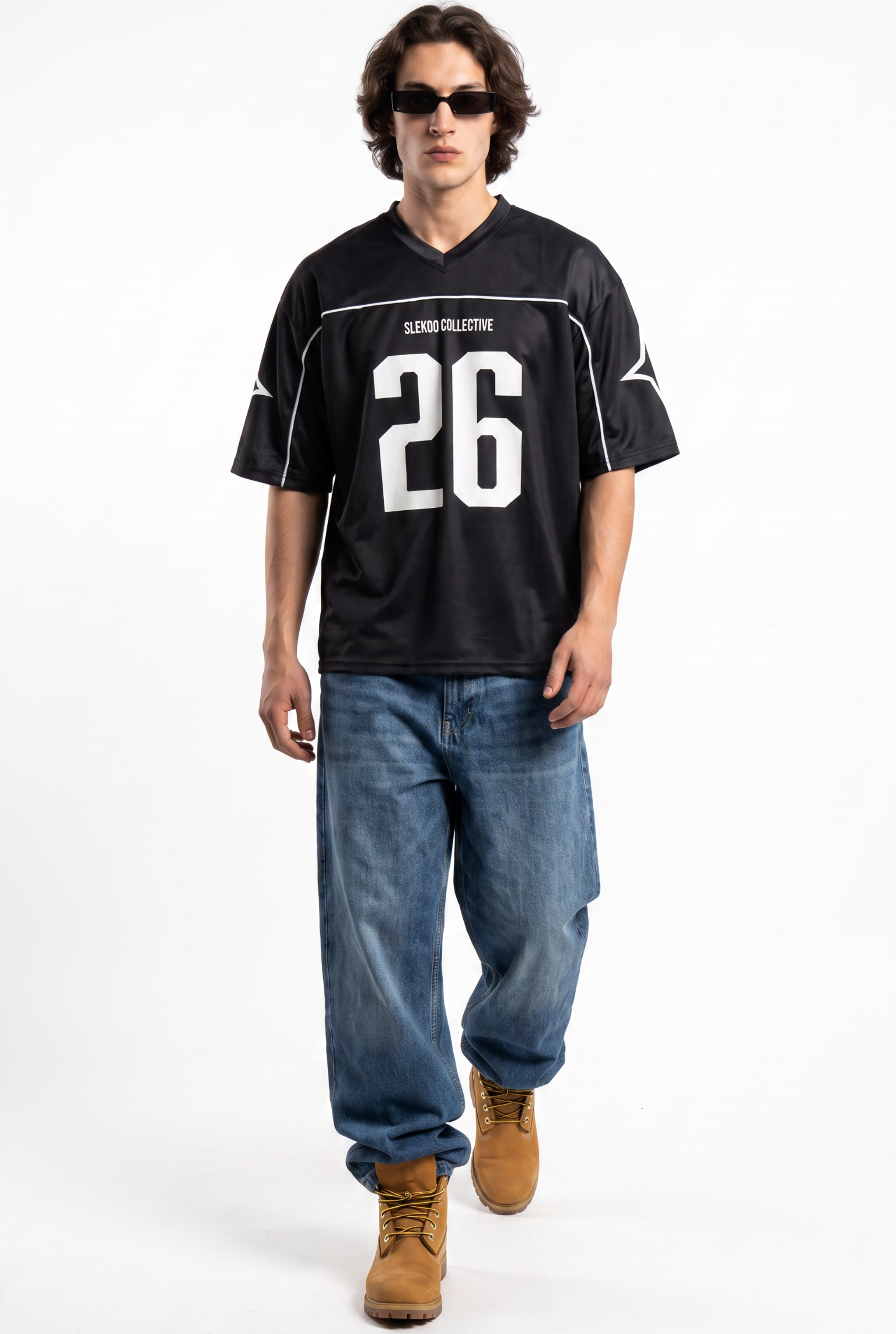Collective 26 Black Oversize Jersey