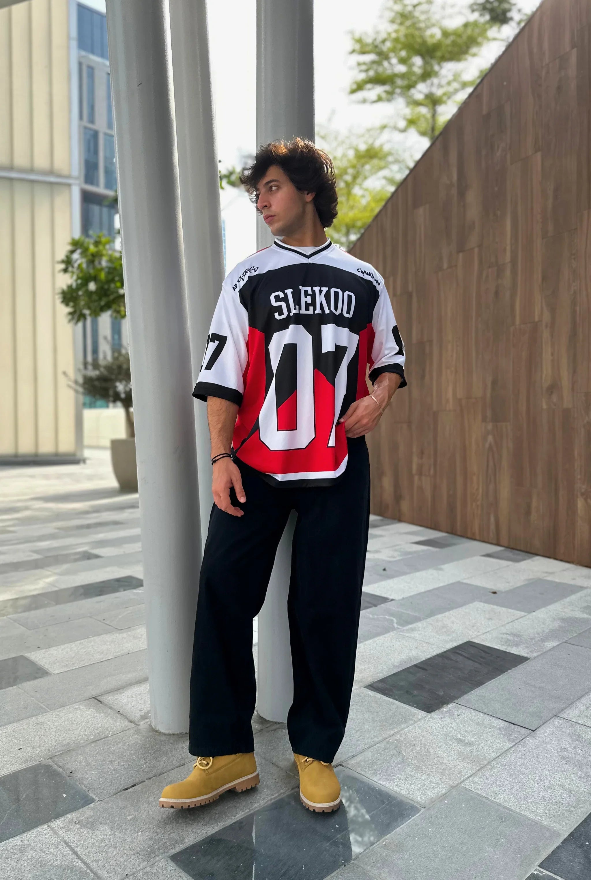 Unisex All-Stars Oversize Jersey Red Edition