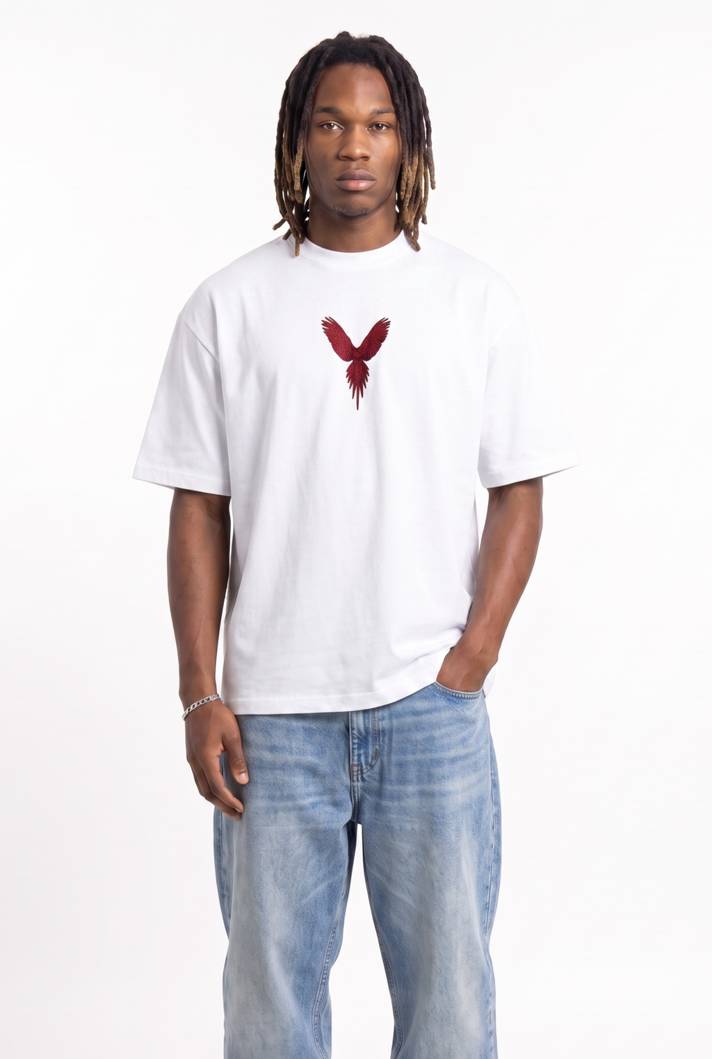 Loyalty White Unisex Oversize T-Shirt