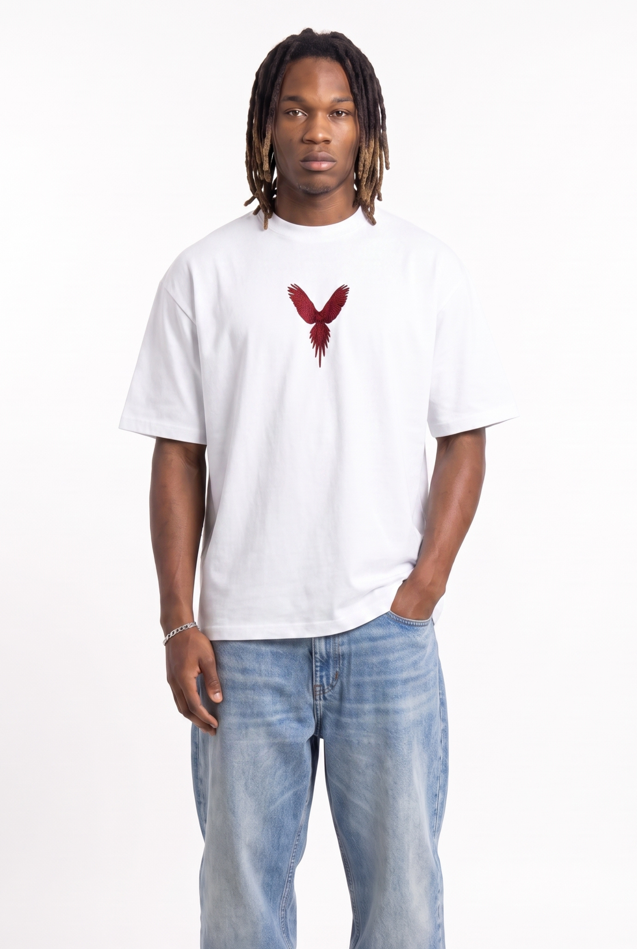 Loyalty White Unisex Oversize T-Shirt
