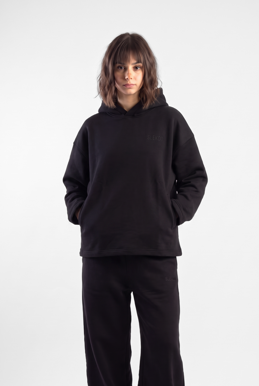 Basic Straight Cut Oversize Hoodie