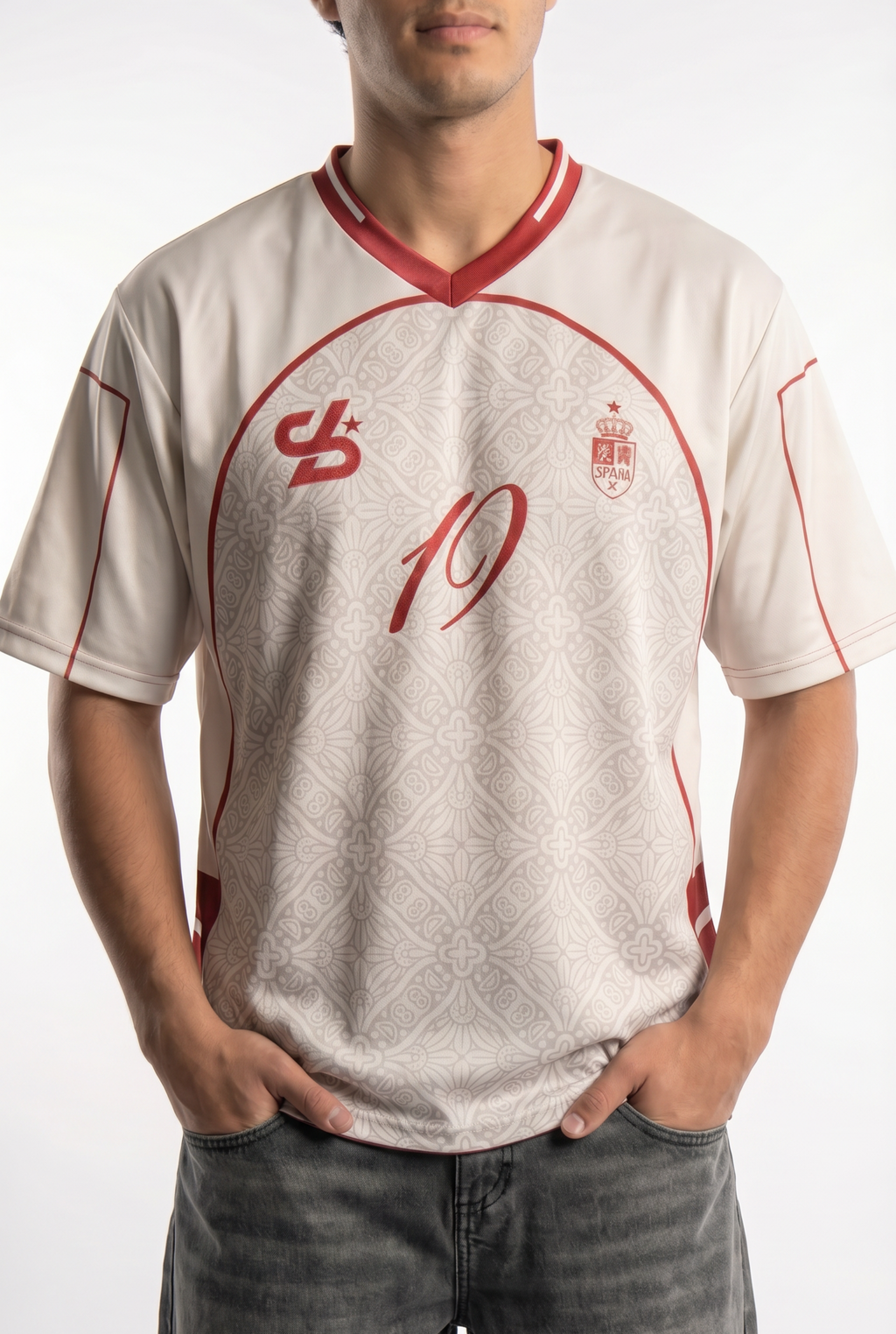 Spain Inspired Oversize Jersey