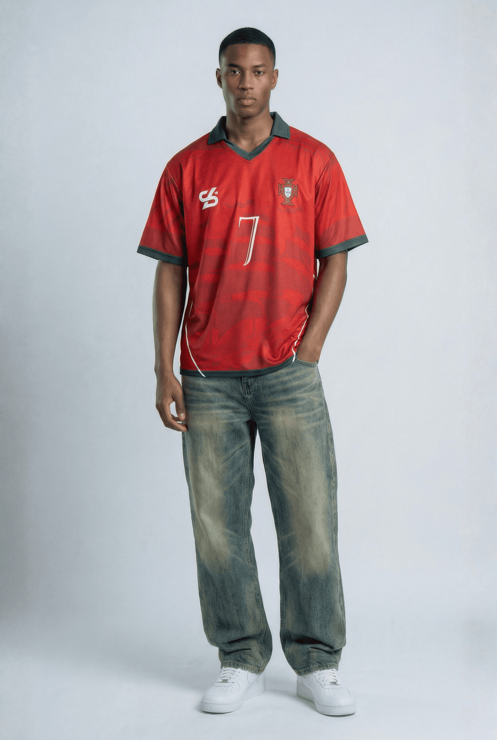 Portugal Inspired Oversize Jersey