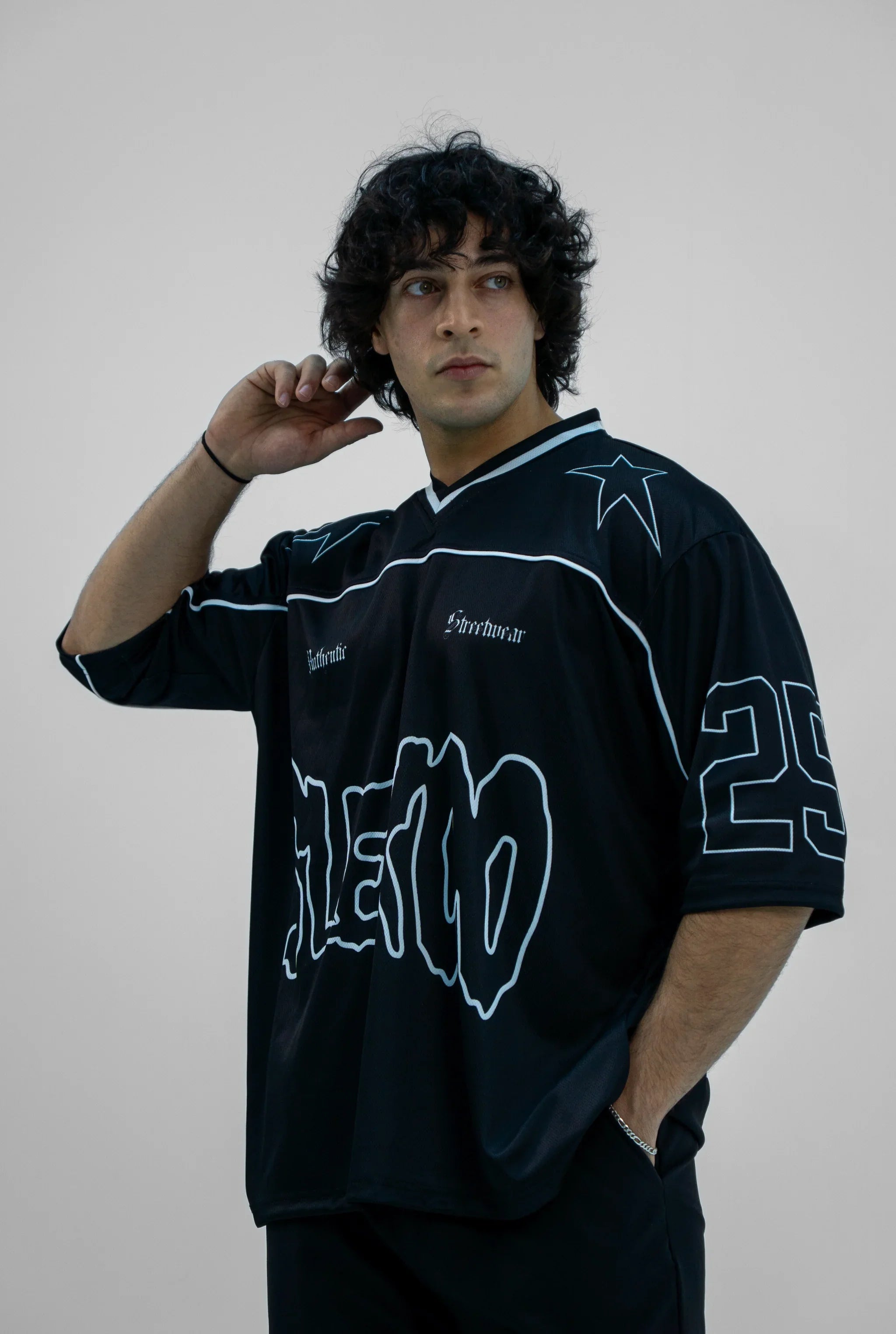 Unisex All-Star Oversize Jersey Black Edition – slekoo Unisex All-Star Oversize Jersey Black Edition – slekoo