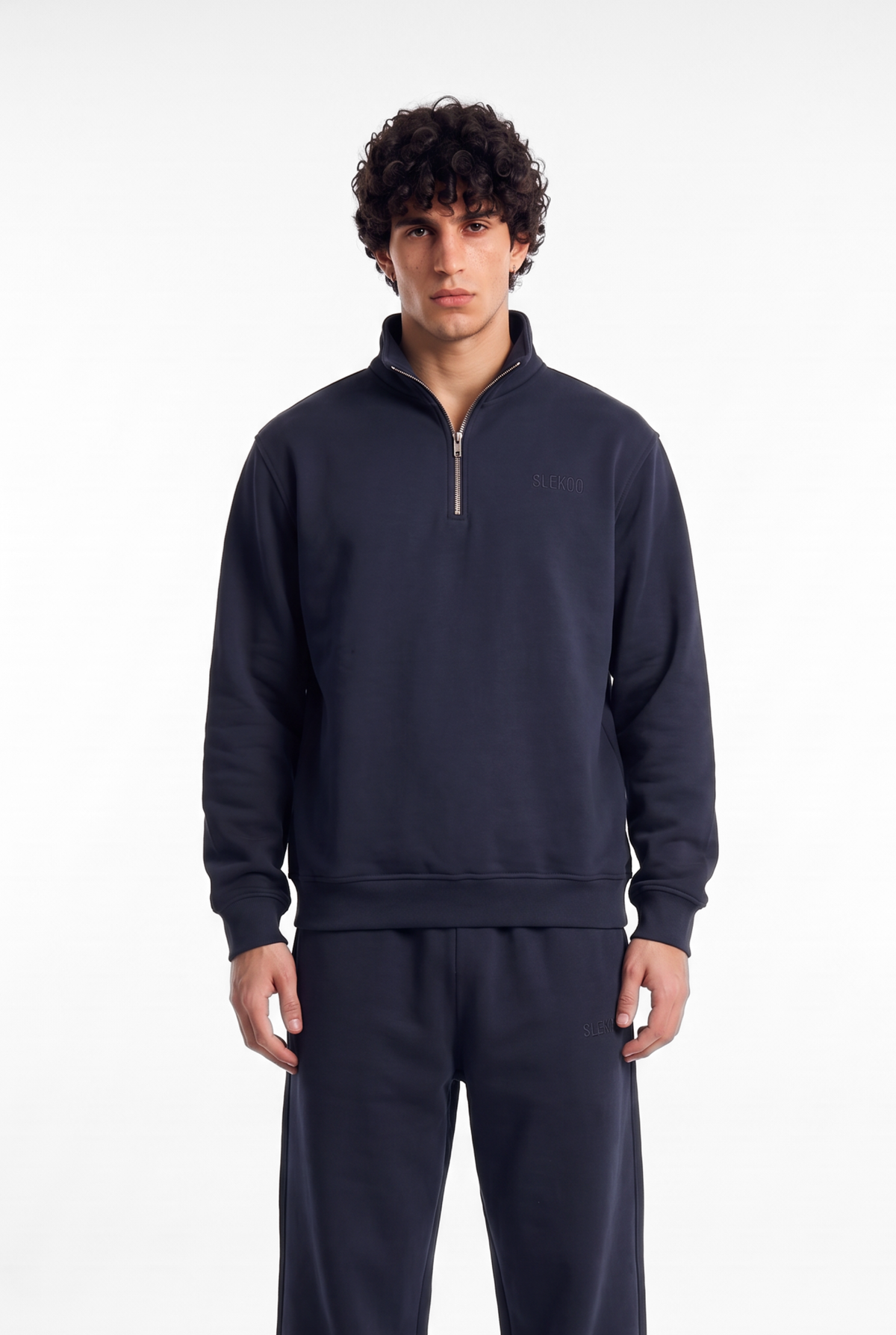 Basic Zipper Sweater