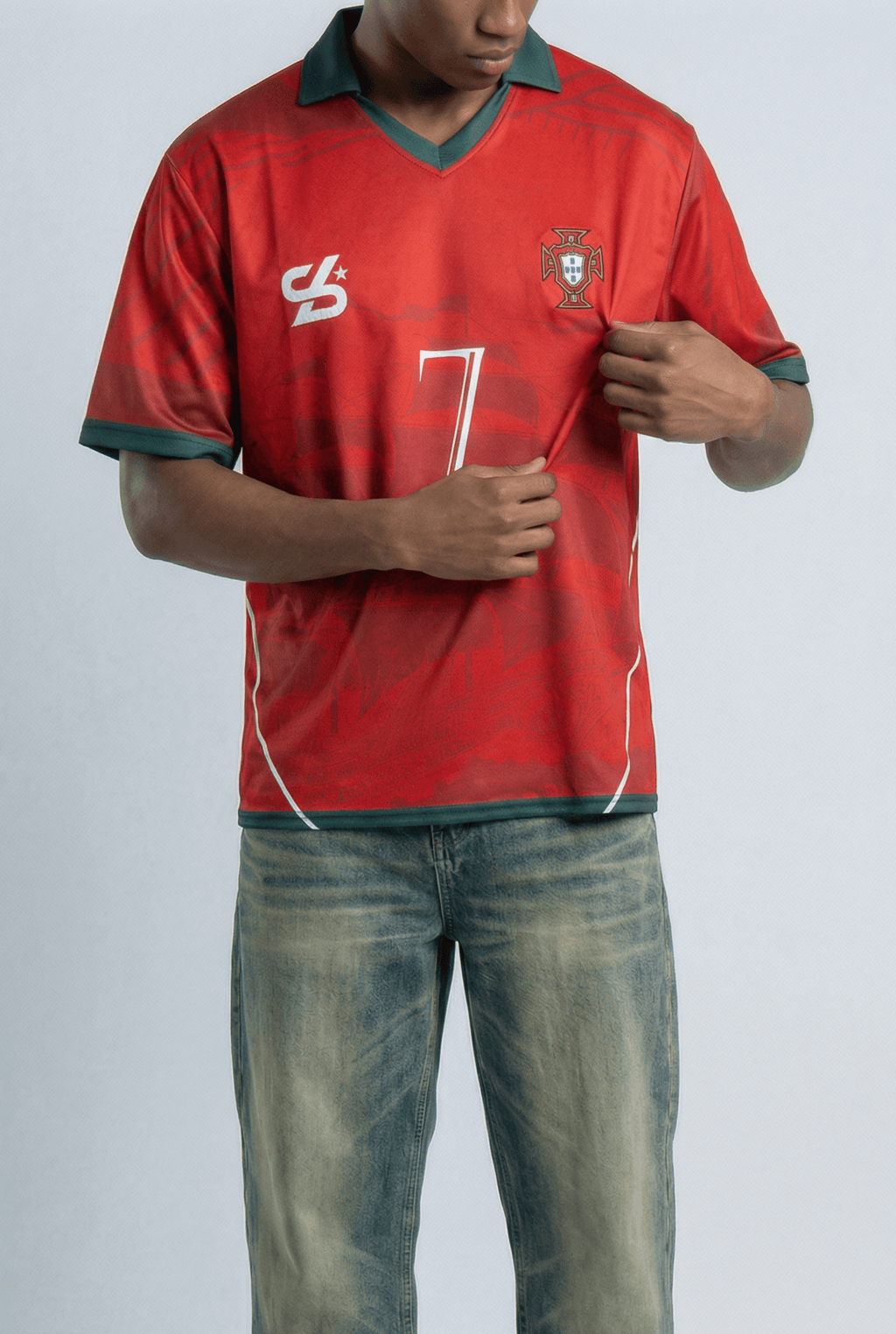 Portugal Inspired Oversize Jersey