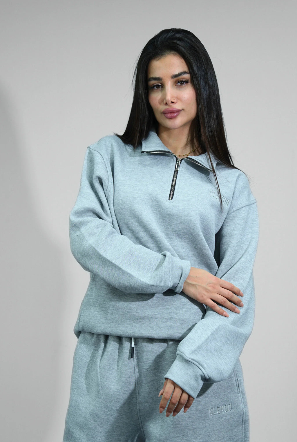 Basic Zipper Sweater V1