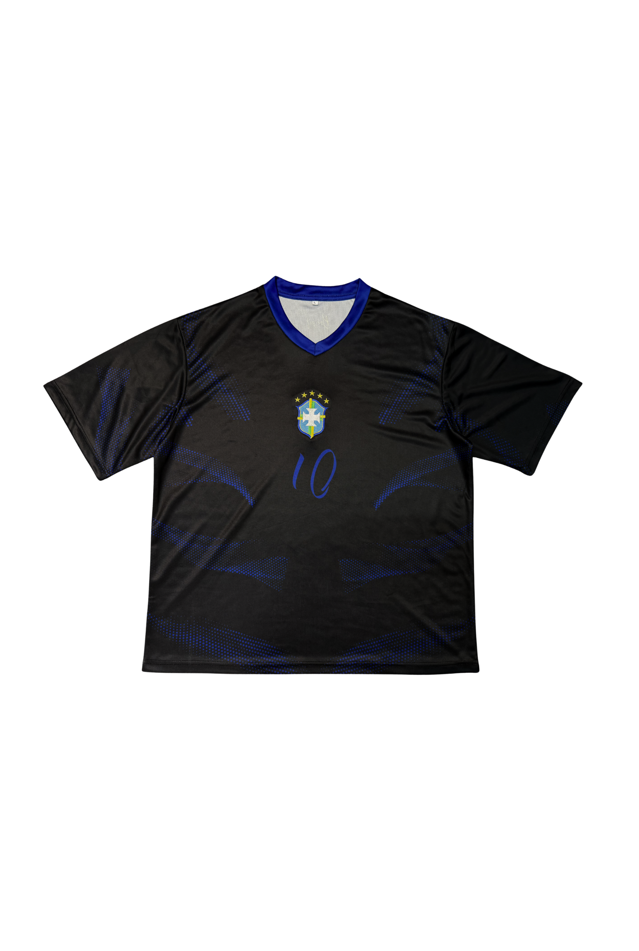 Black Edition Brazil Inspired Oversize Jersey