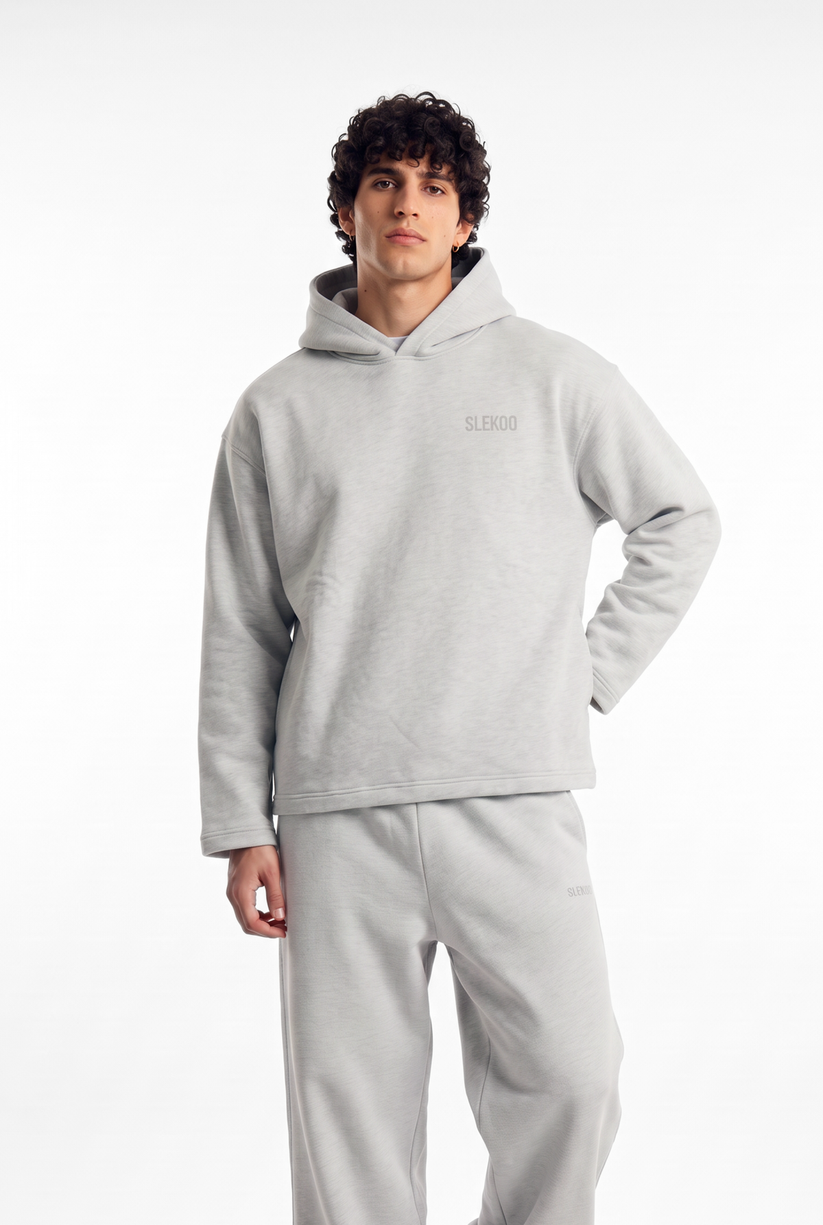 Basic Straight Cut Oversize Hoodie