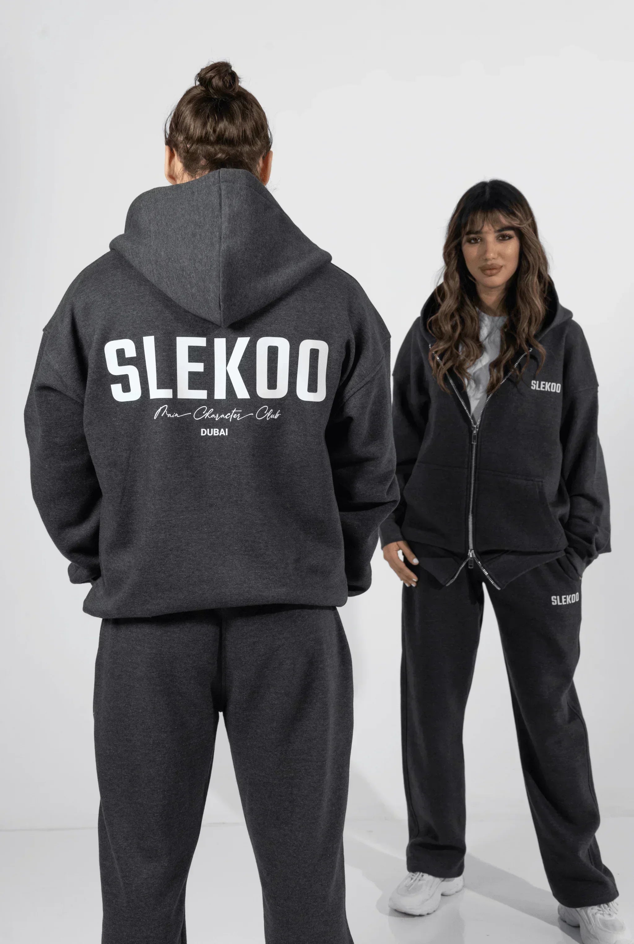 Unisex Signature Oversize Zipper Hoodie