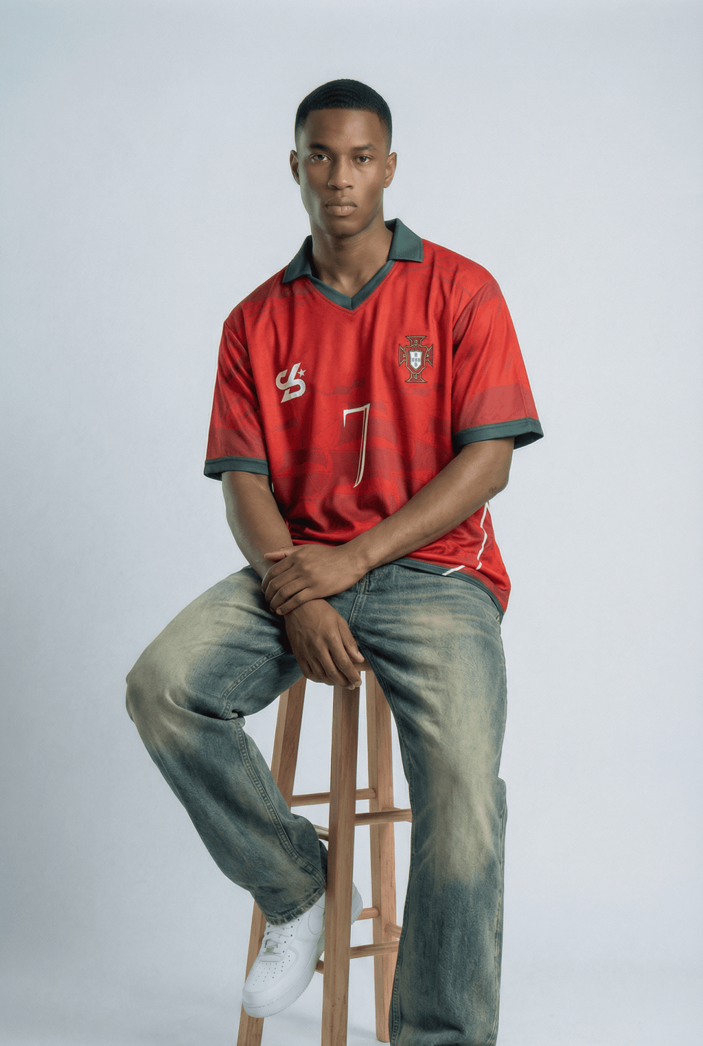 Portugal Inspired Oversize Jersey