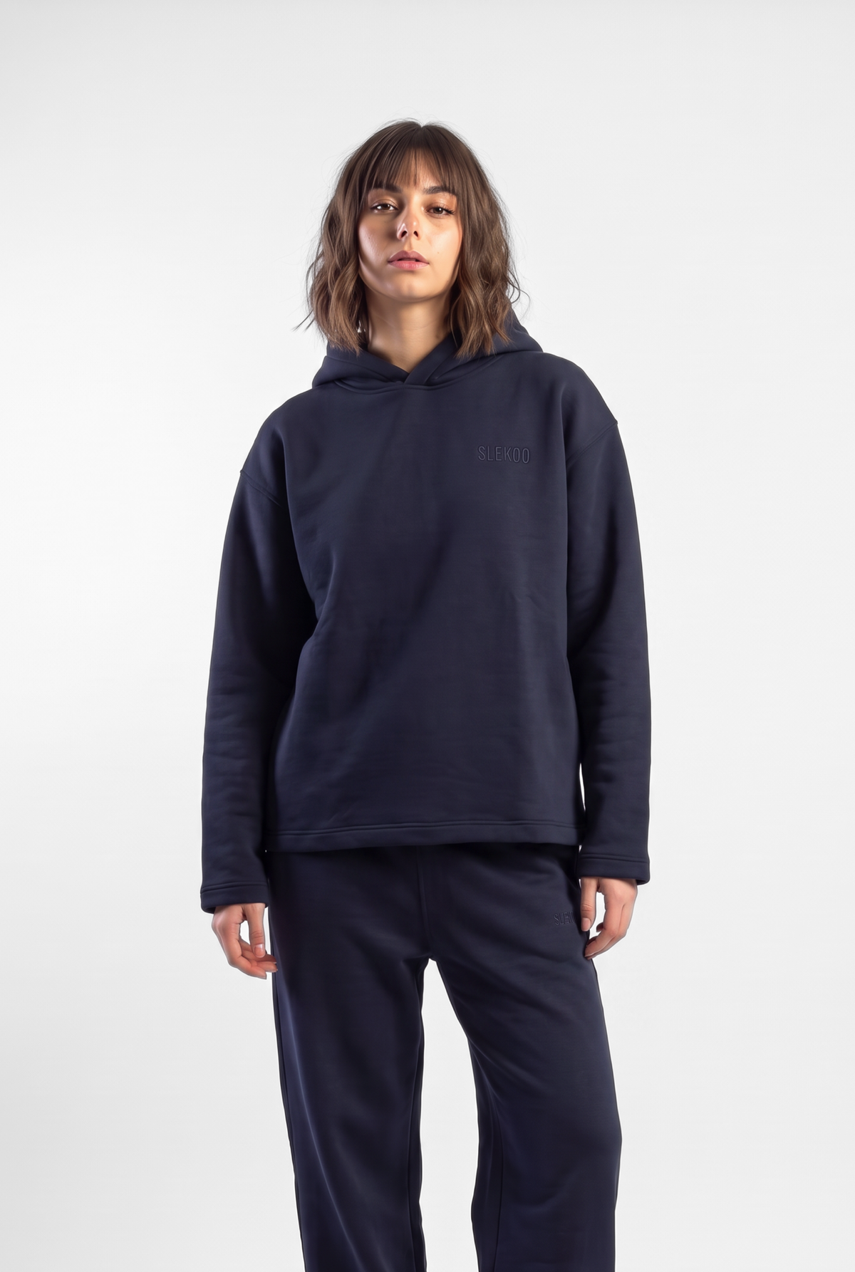 Basic Straight Cut Oversize Hoodie