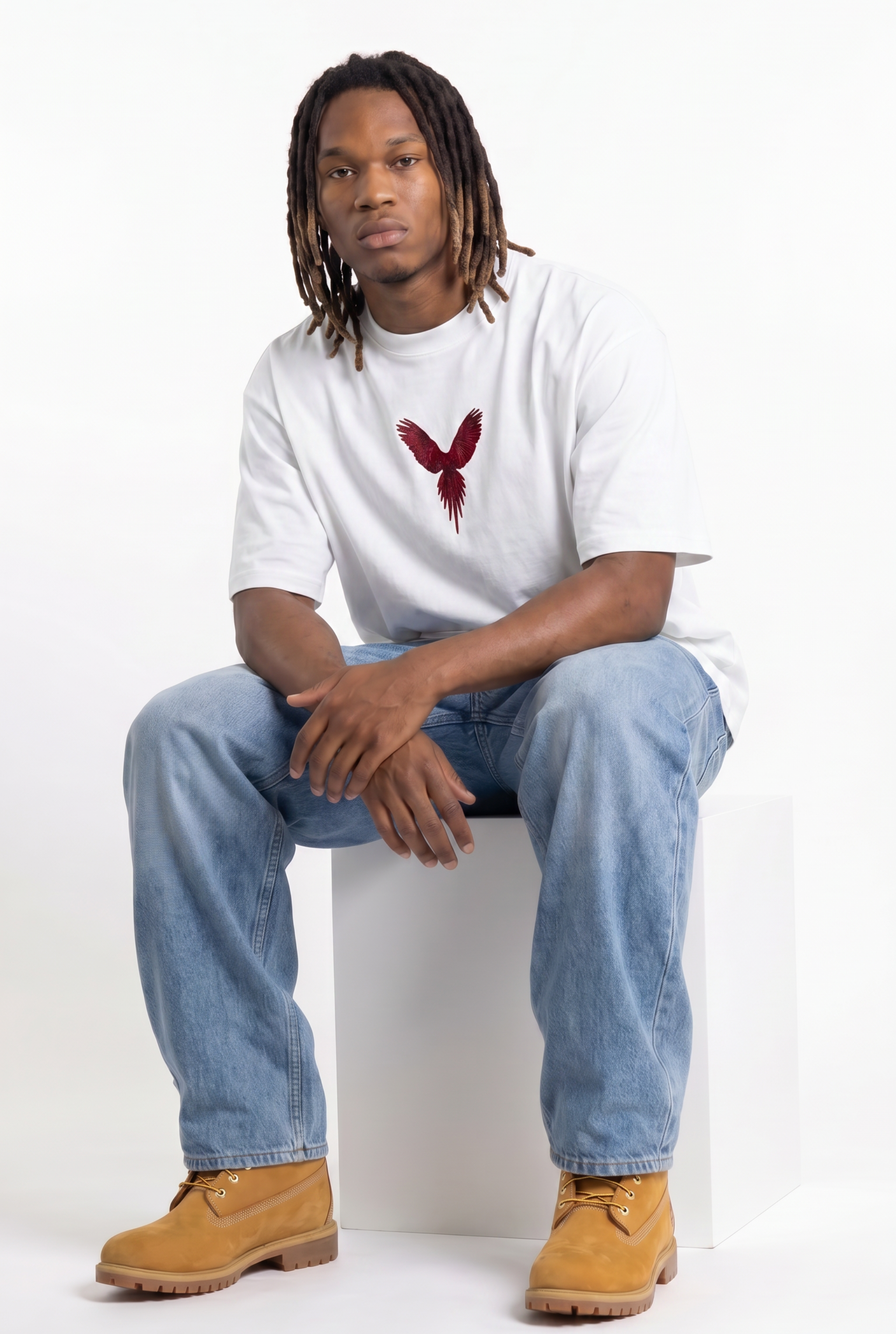 Loyalty White Unisex Oversize T-Shirt