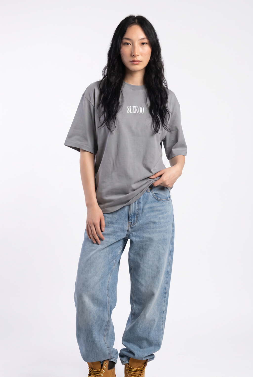 Eagle Silver Unisex Oversize T-Shirt