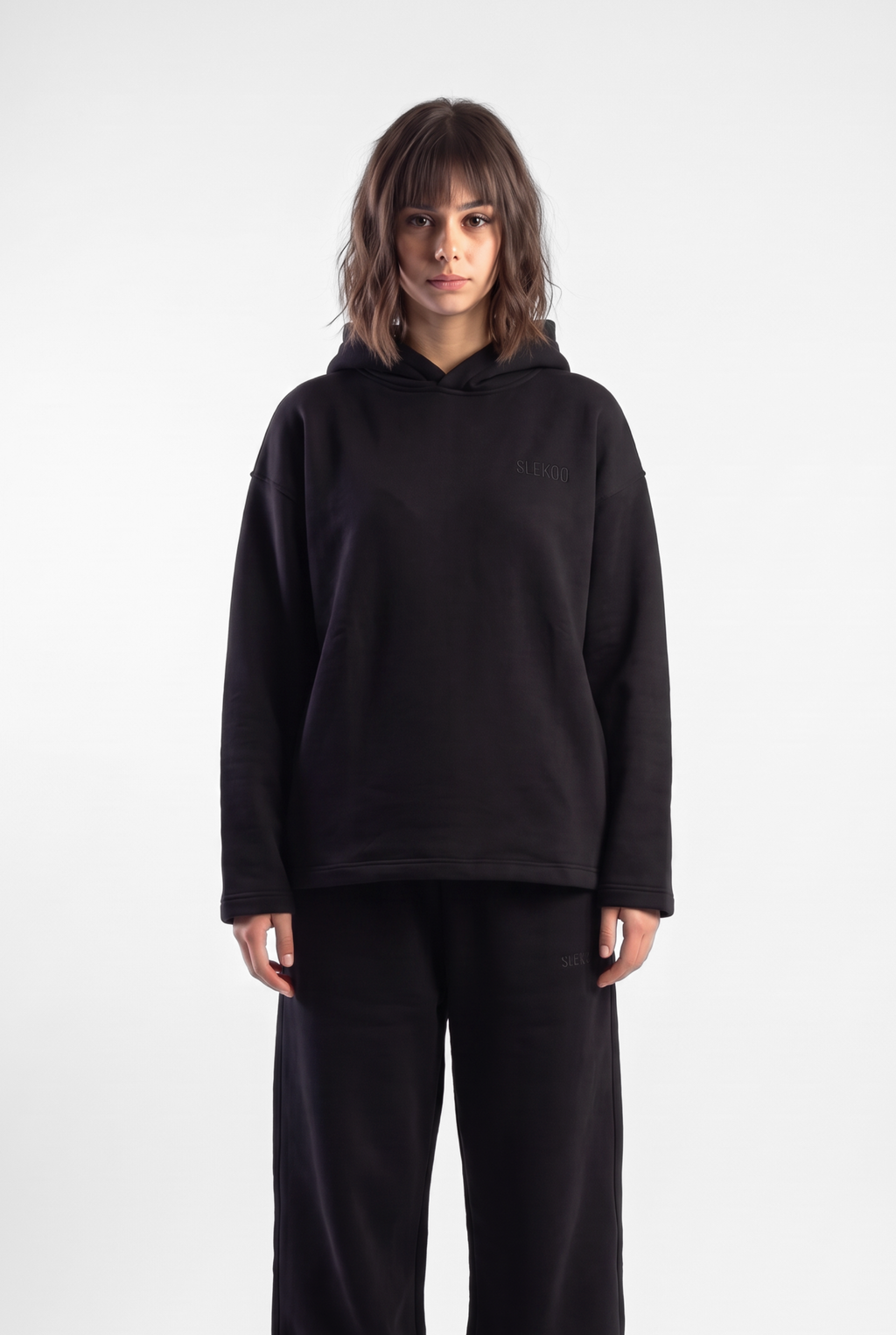 Basic Straight Cut Oversize Hoodie