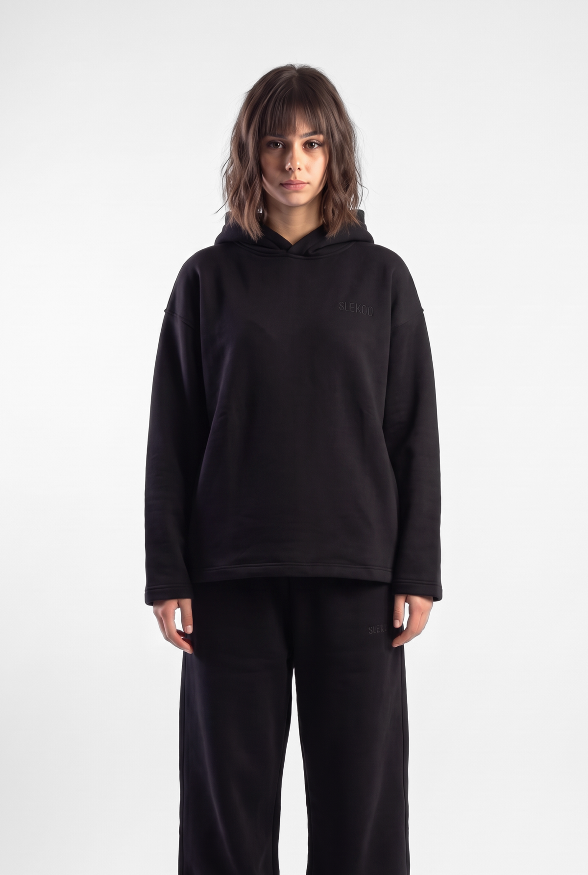 Basic Straight Cut Oversize Hoodie