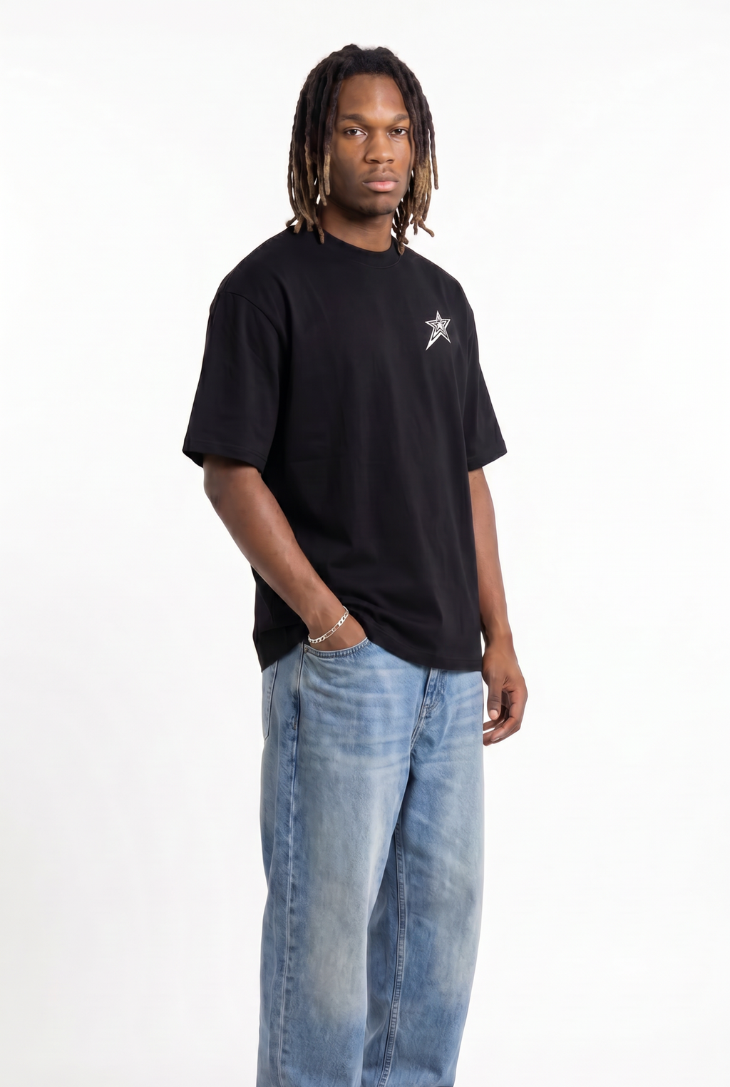 All-Stars Black Unisex Oversize T-Shirt