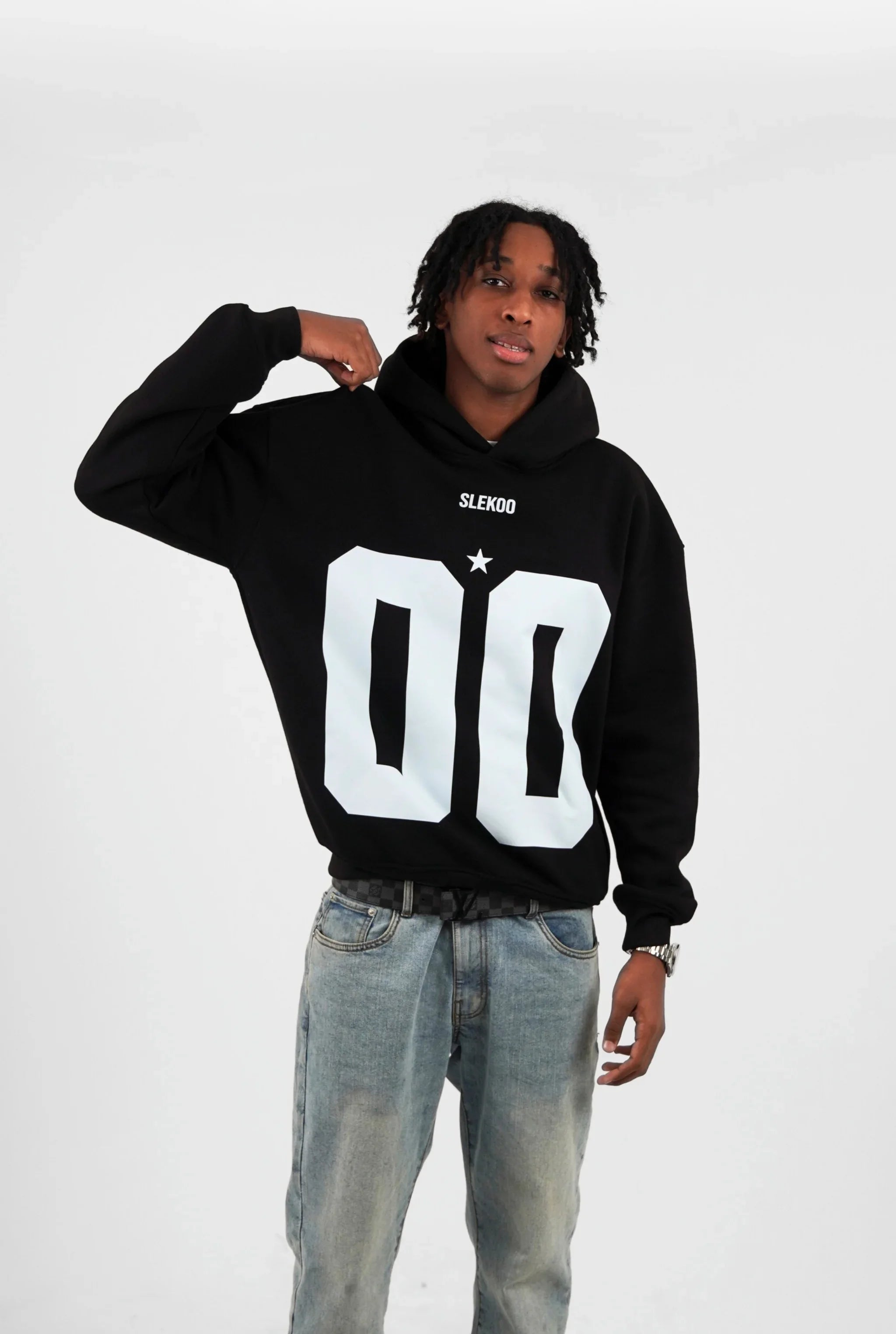 Unisex All-Stars Oversize Hoodie Black Edition