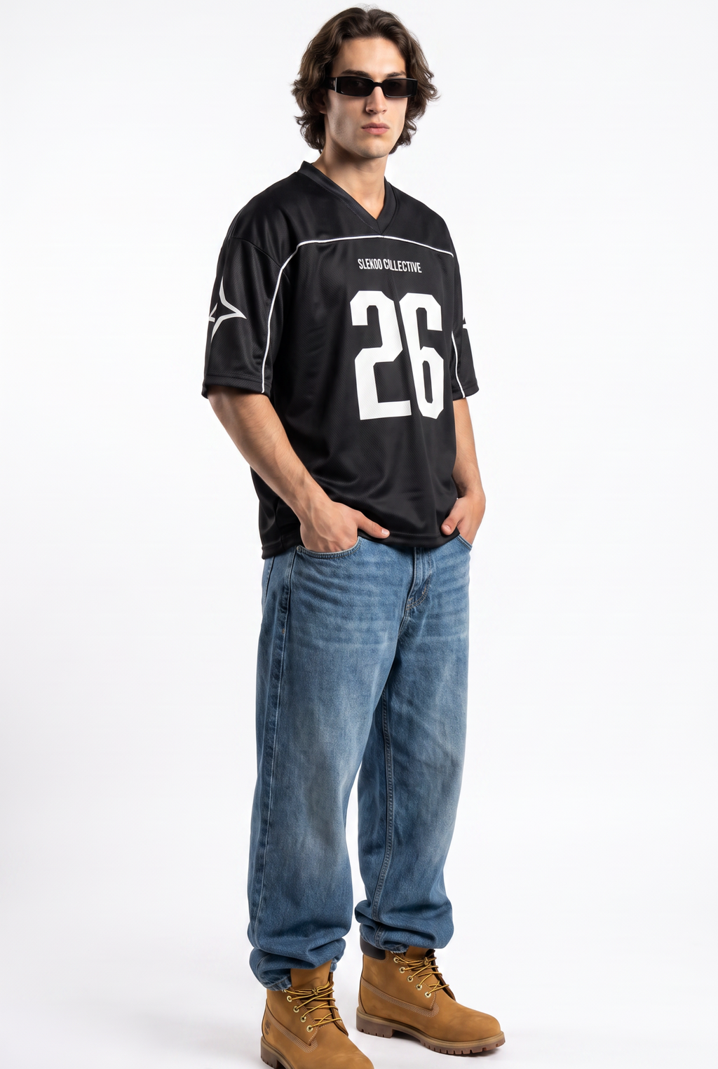 Collective 26 Black Oversize Jersey