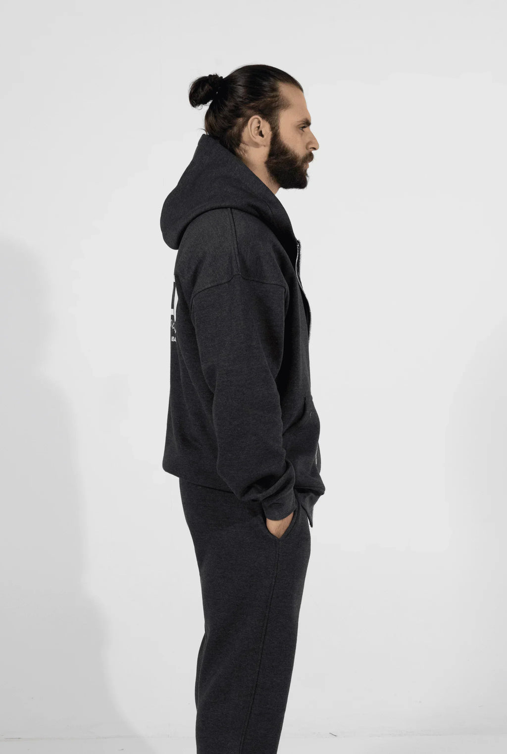 Unisex Signature Oversize Zipper Hoodie