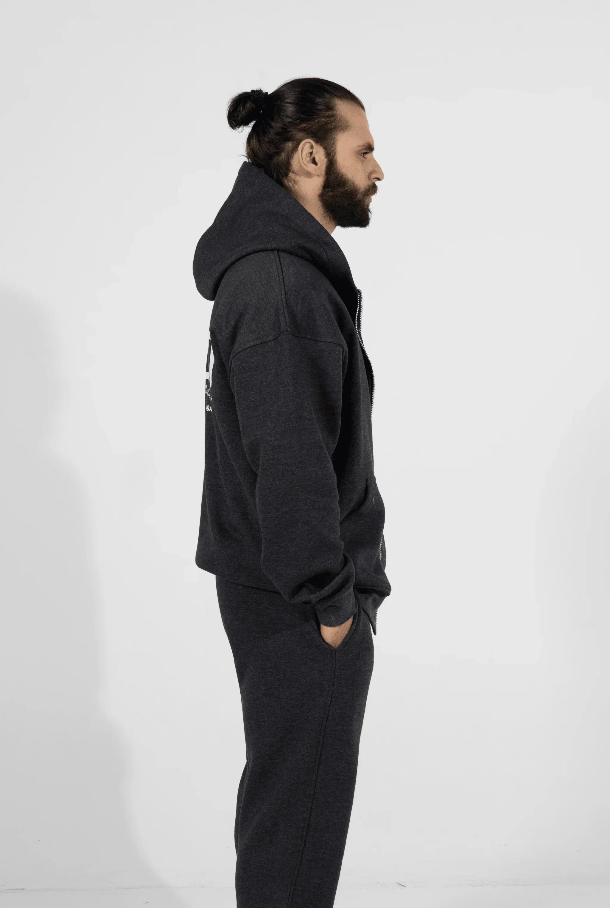 Unisex Signature Oversize Zipper Hoodie