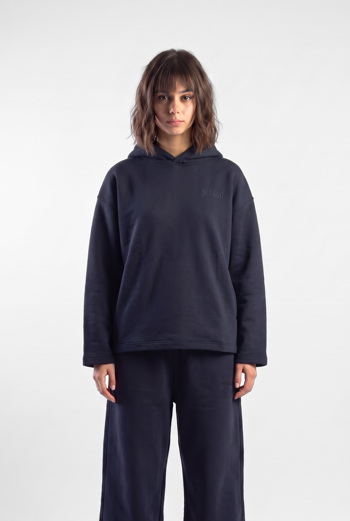 Basic Straight Cut Oversize Hoodie